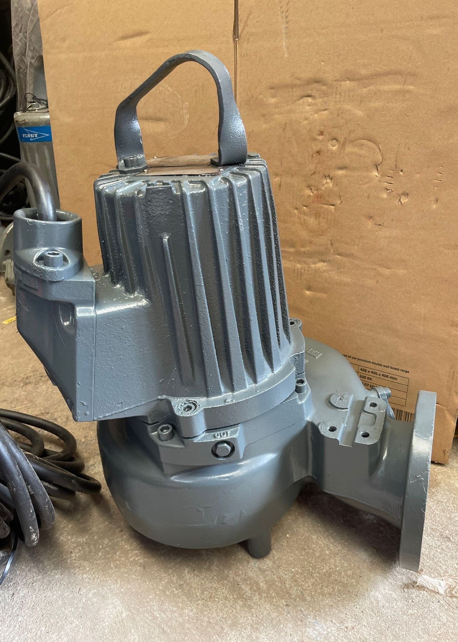 Flygt CS 3102.090 MT 435 3.1 kw 415v Submersible Waste Pump #5033 USED