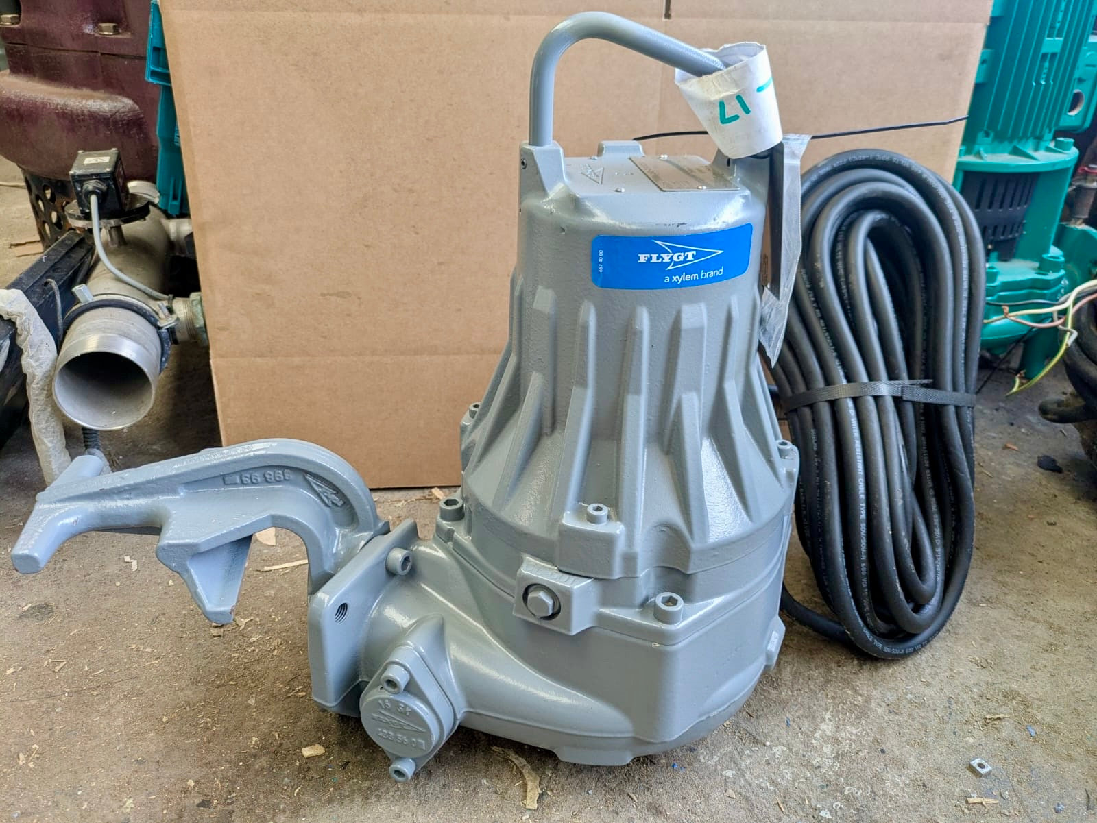 Flygt NP 3085.160 MT 253 2.4kw 415v Submersible Waste Pump #4813