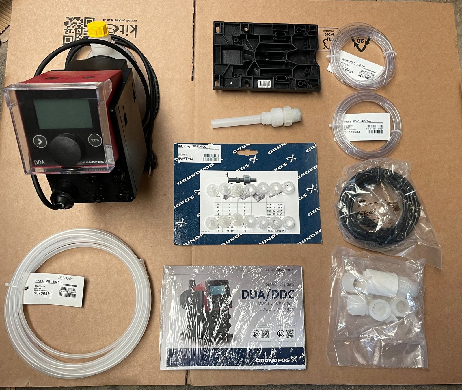 Grundfos DDA 7.5-16 AR-PV/V/C-F-31I001FN Ecolab Digital Chemical Dosing Pump 230V 97792289 #5011