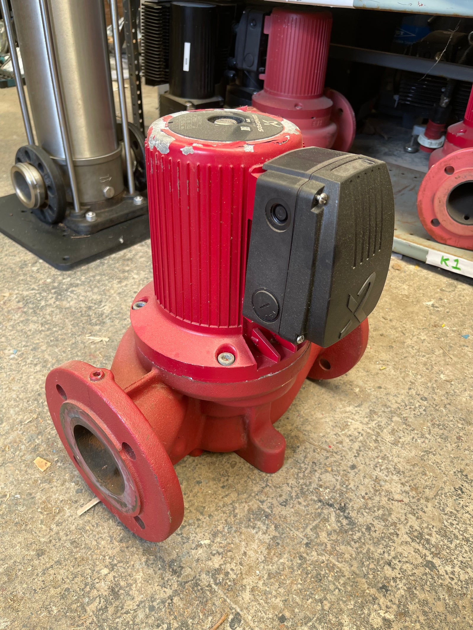 Grundfos UPS 80-120 F 360 415v 96402440 Heating Circulator Pump #4485 USED