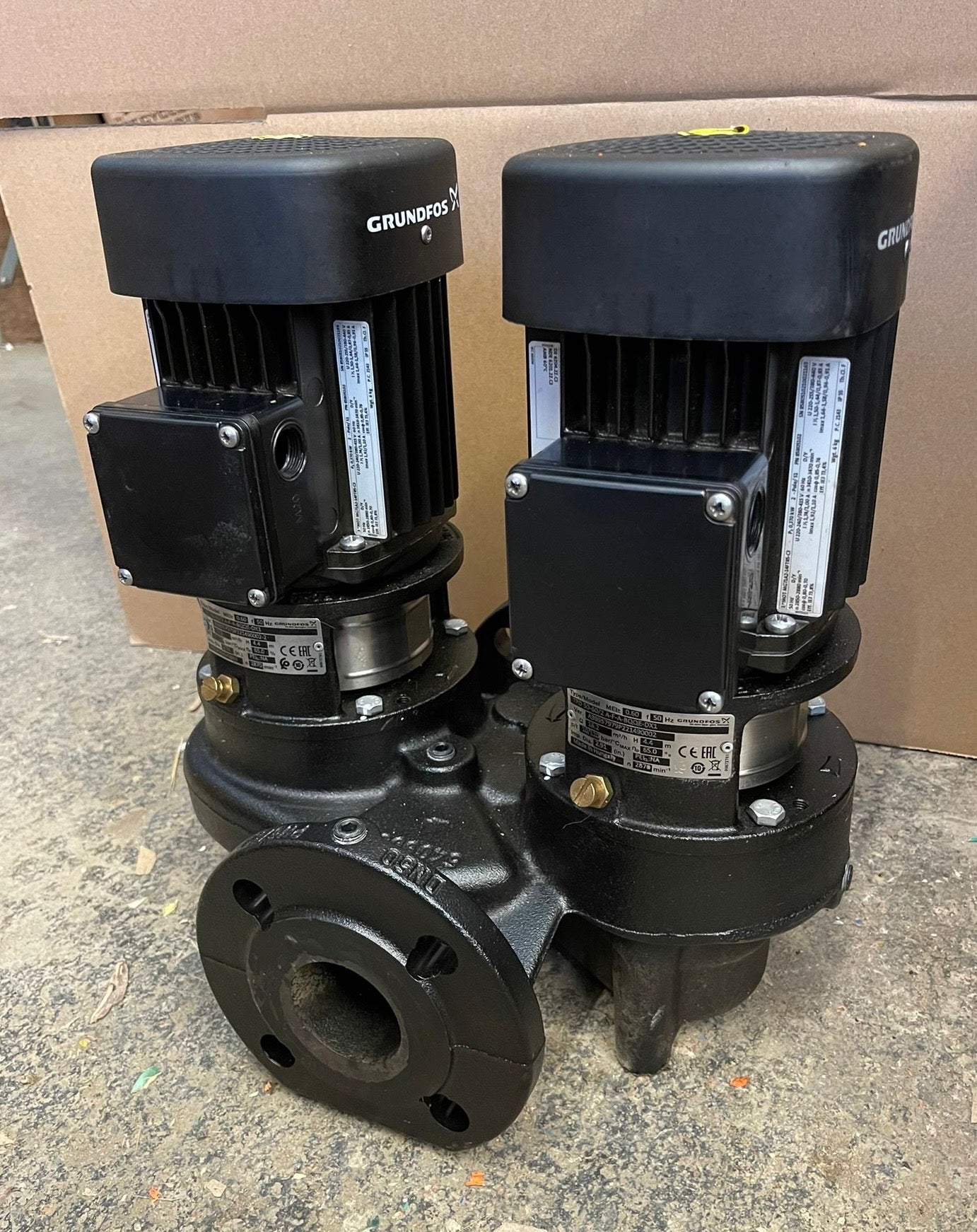 Grundfos TPD 50-60/2 A F A BQQE Flanged Pump Heating Circulator 415v Dn50 98957979 #4887 USED