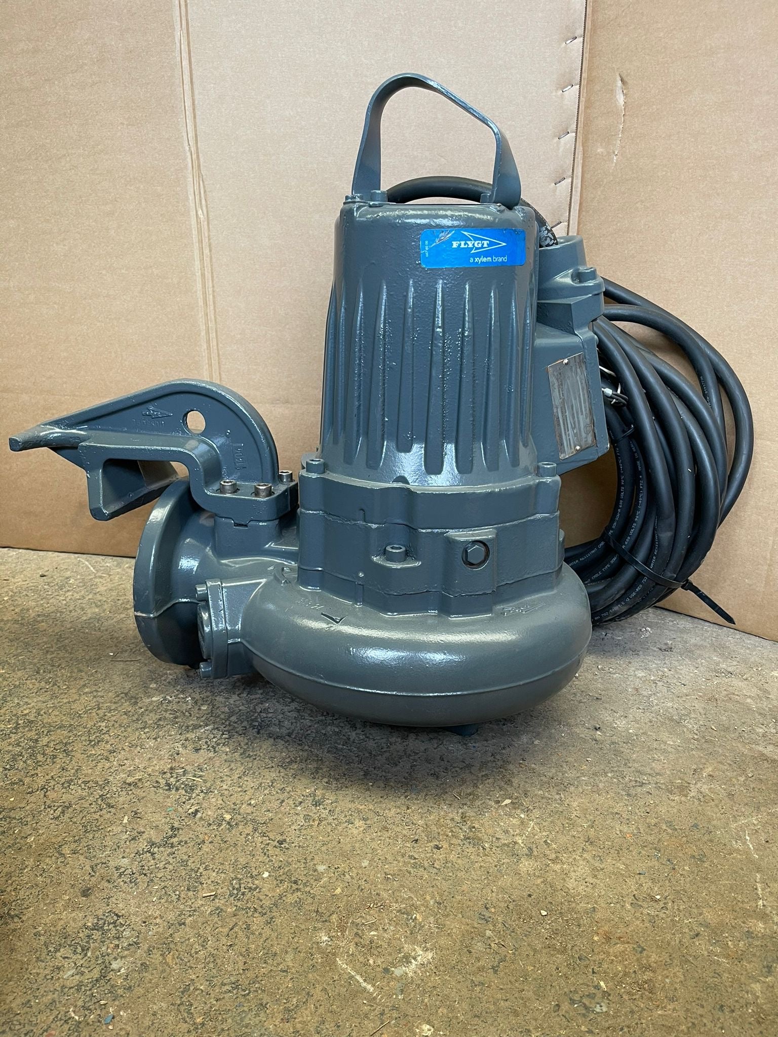 Flygt NP 3102.190 MT 462 3.1 kw 415v Submersible Waste Pump #4905 USED