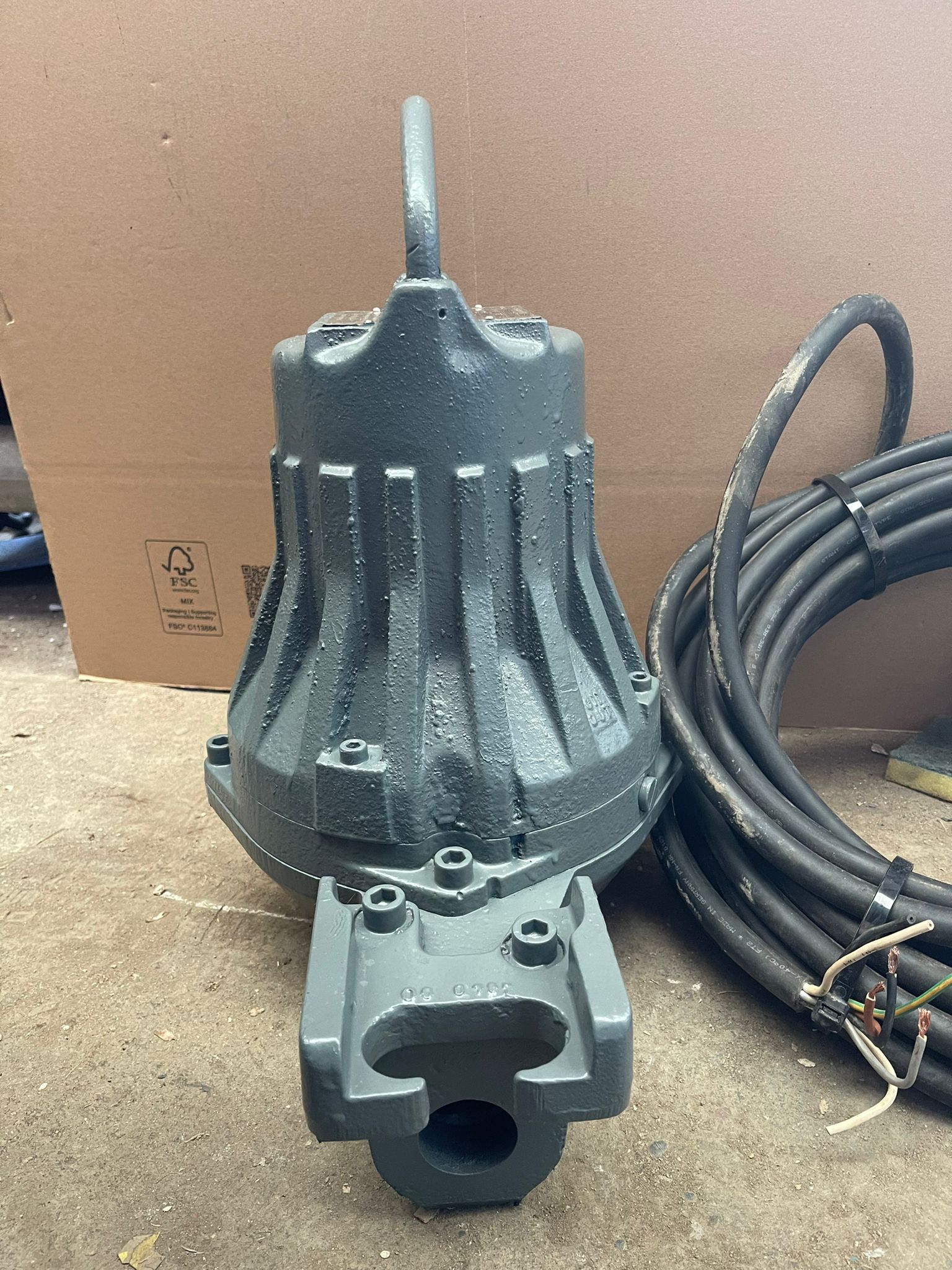 Flygt MP 3085.171 HT 259 1.8kw 415v Submersible Macerator Pump #4873 USED
