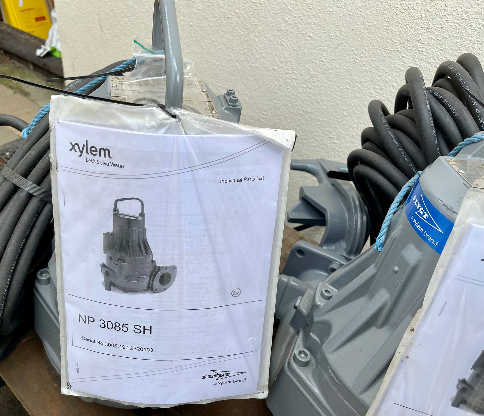 Flygt NP 3085.190 256 SH 2.4kw 400v submersible waste water pump #3727