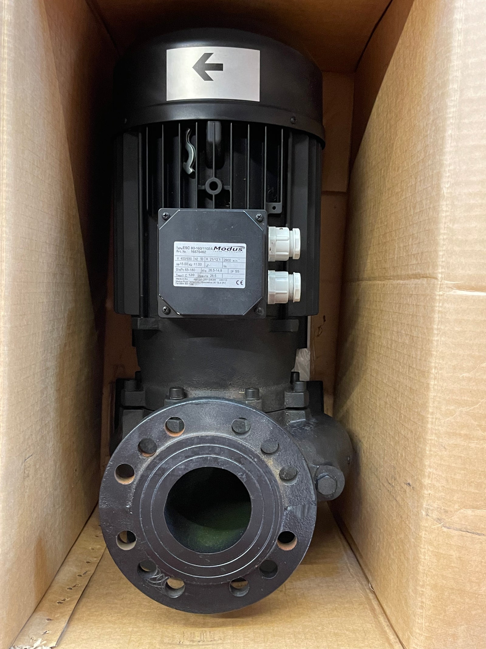 Modus ESC 80-160/1102A End Suction Circulator Pump 16575462 DN80 11kW #4697