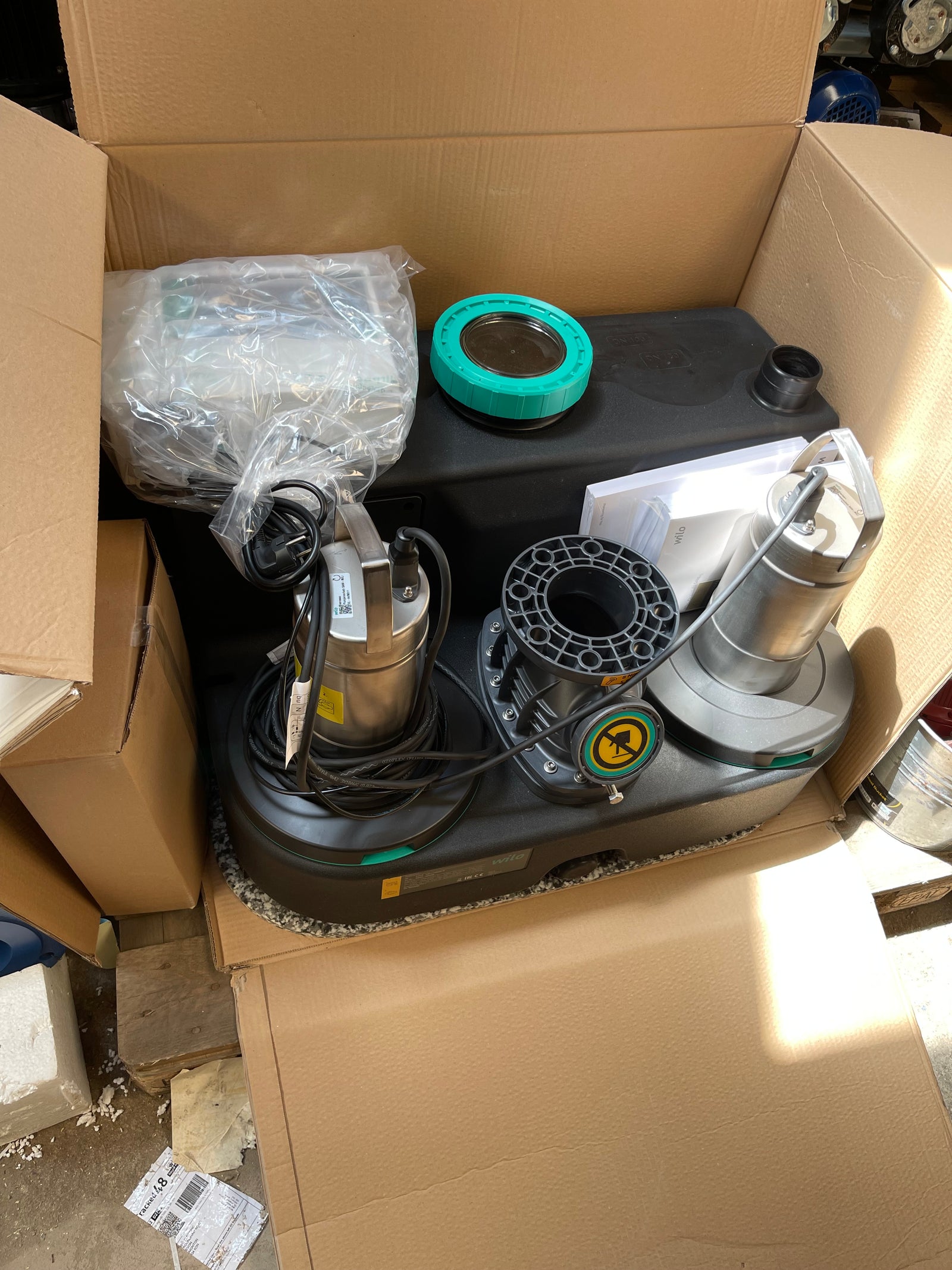 Wilo DrainLift SANI-L.12/M523/1-EF 6098840 DN80 Sewage Lifting Station Pump 3kW 240v #4712