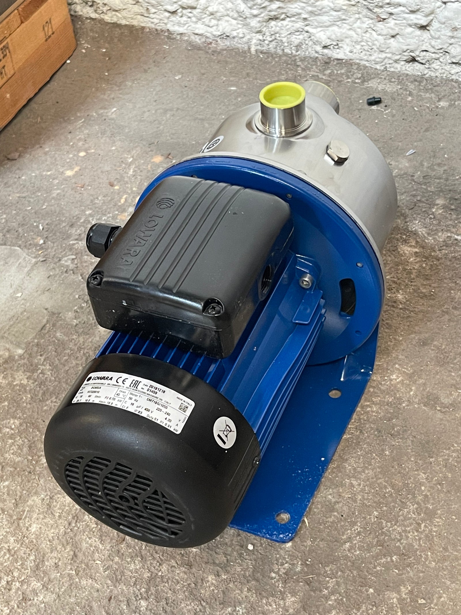 Lowara BGM5/A Self Priming Pump 107320010 0.55kW 240v #4733