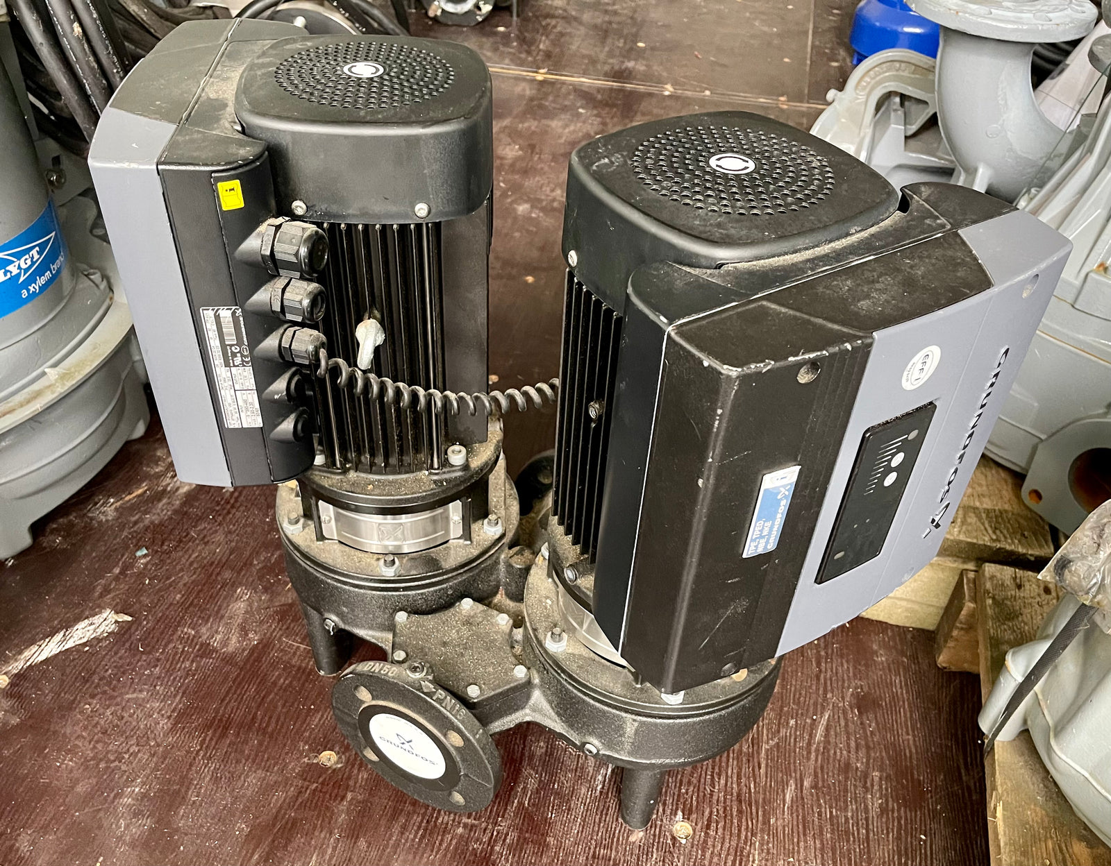 Grundfos TPED 50-160/2 Circulator Pump 415V 96276156 #3802