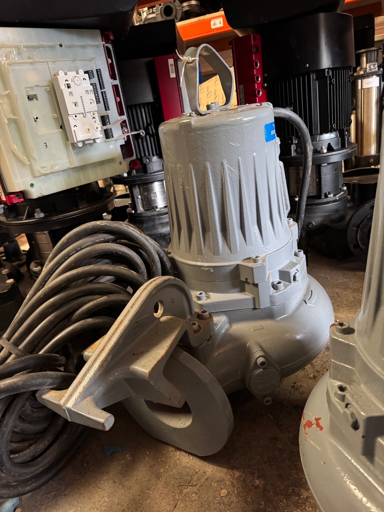 Flygt NP 3127.191 MT 437 5.9kw submersible waste water pump EX DN100 #4746