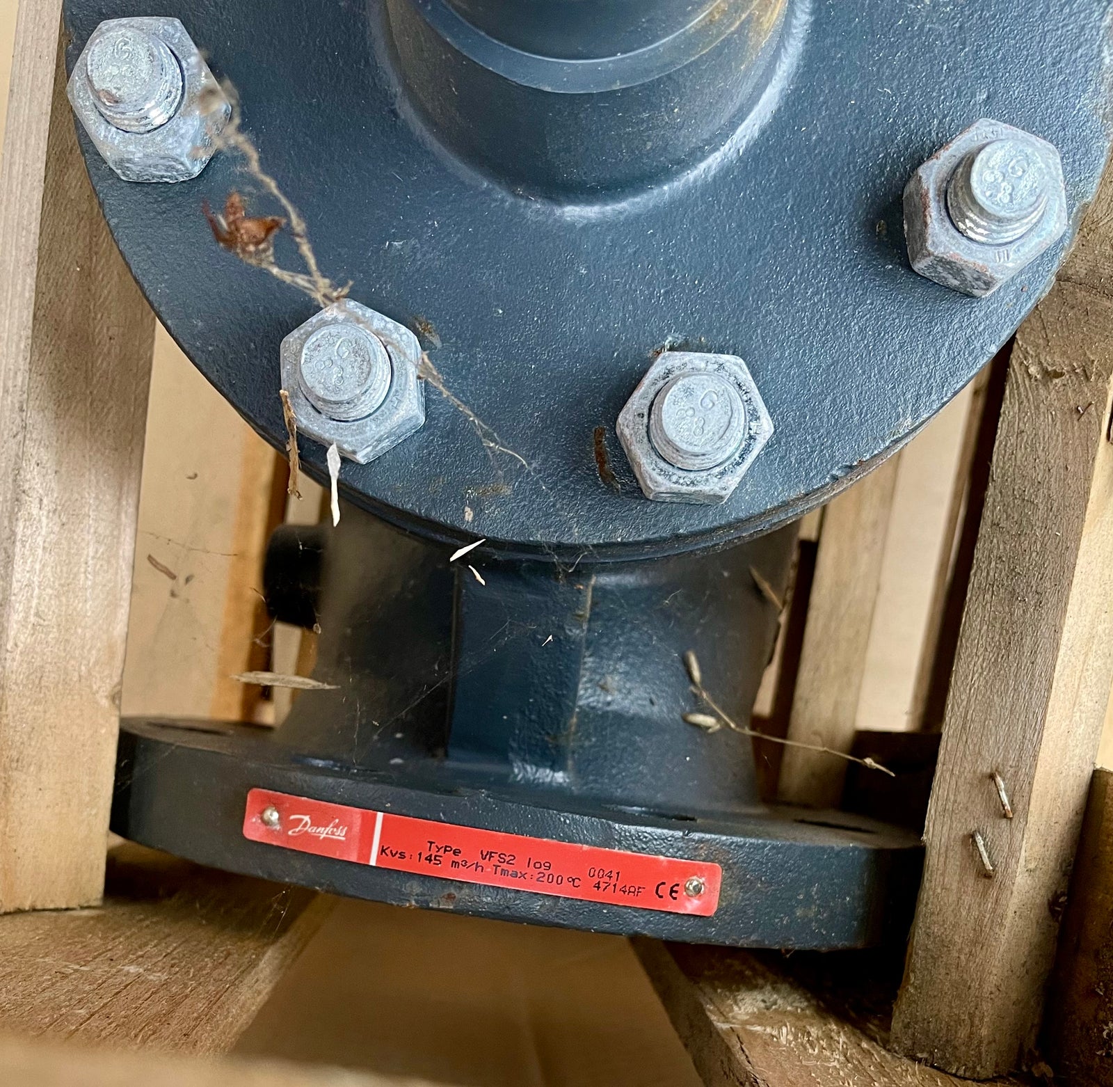 Danfoss VFS 2 145.00 m³/h Flange 065B3400 PN25 100/145 2-way seated valve steam DN100 #3982