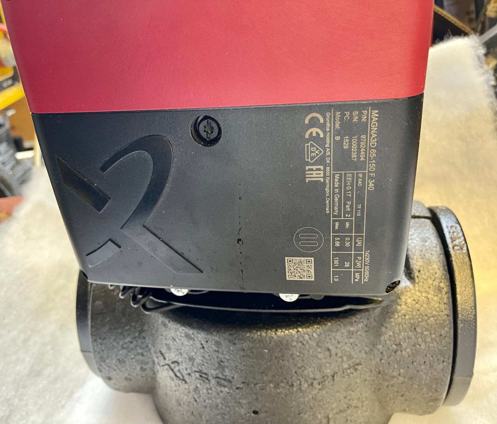 Grundfos Magna3 65-150 F Flanged Pump Heating Circulator 240v Dn65 97924299 #3998 USED