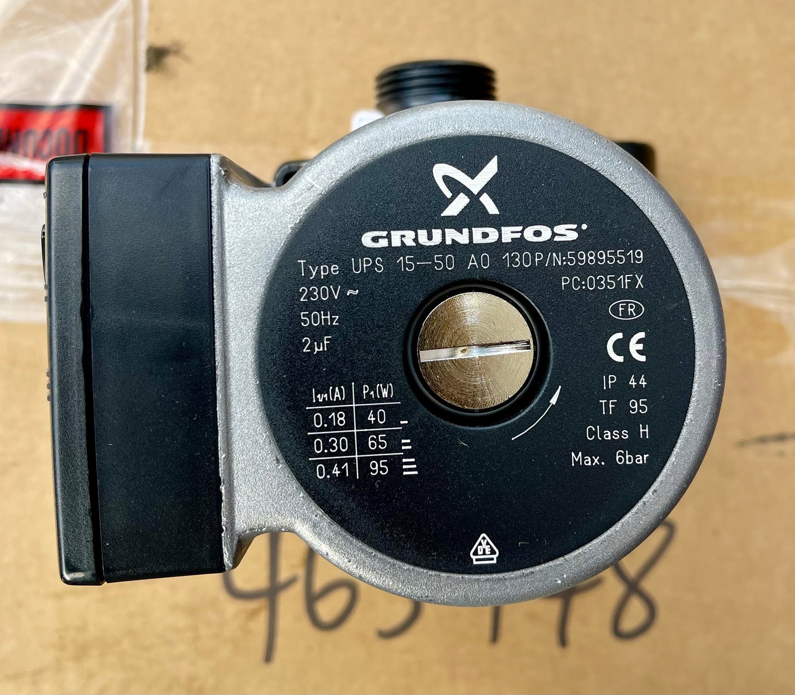 Grundfos UPS 15-50 AO Circulator Pump 59895519 230v Ferroli 39810780 #4043