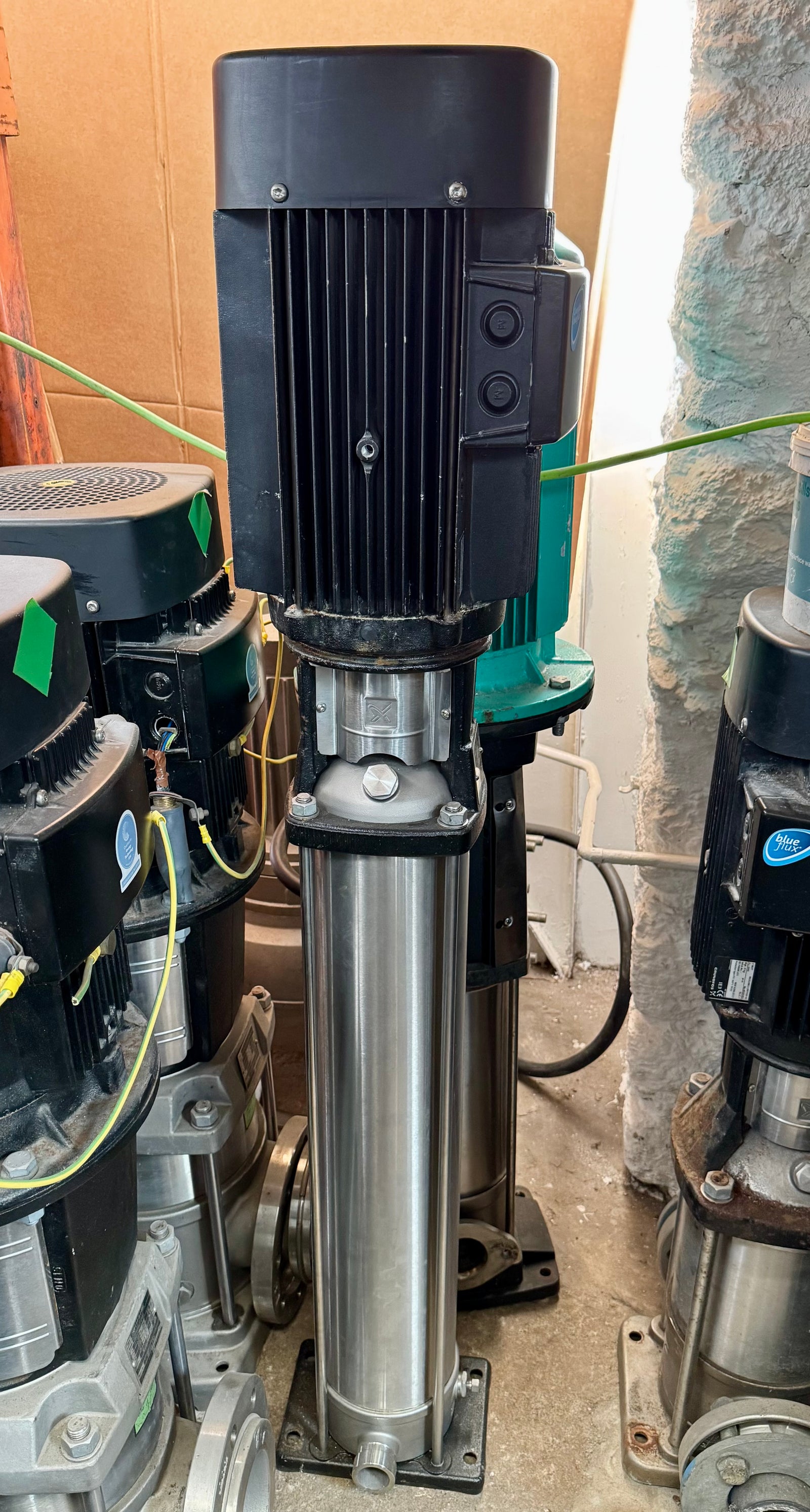 Grundfos CRN 5-24 X P G V HQQV 98663872 4kW 415v Vertical Multistage Pump #4364 Used