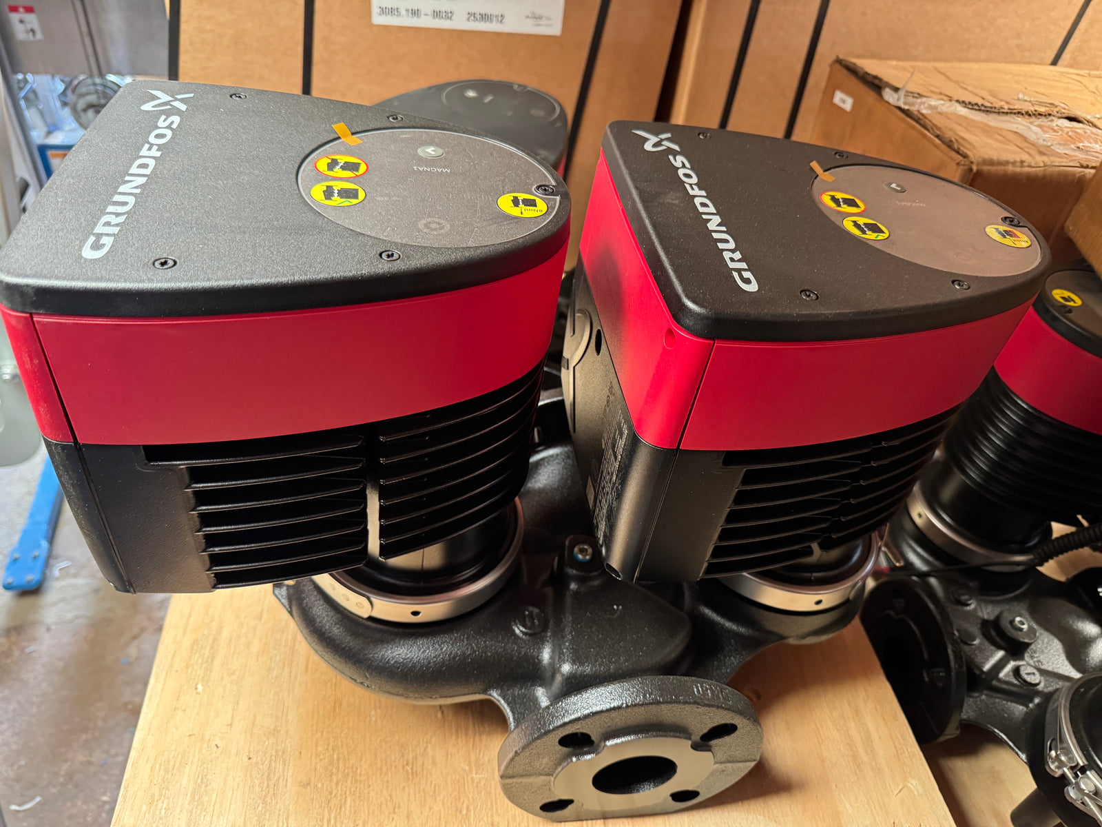 Grundfos Magna1 D 50-100 F 99221341 Twin head circulator pump #NL155/4800