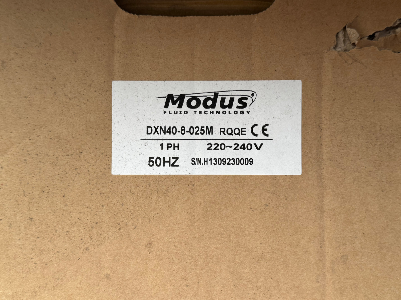 Modus DXN 40-8-025M RQQE Horizontal Multistage Pump 240v 1.5kW #4748