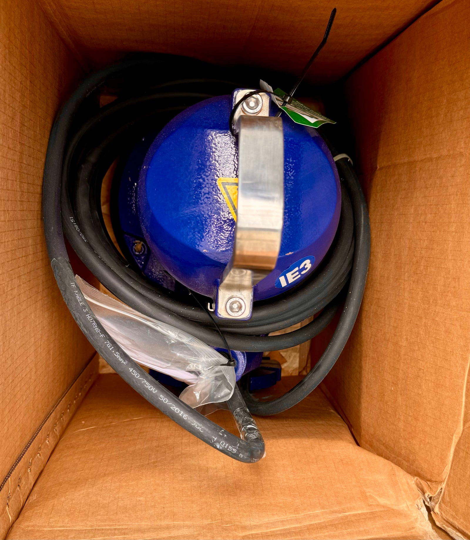 ABS Sulzer XFP80C-VX.4-PE15/4-D01*10m Submersible Vortex Pump 400v 1.5kw DN80 GX1U12411111211 #4175