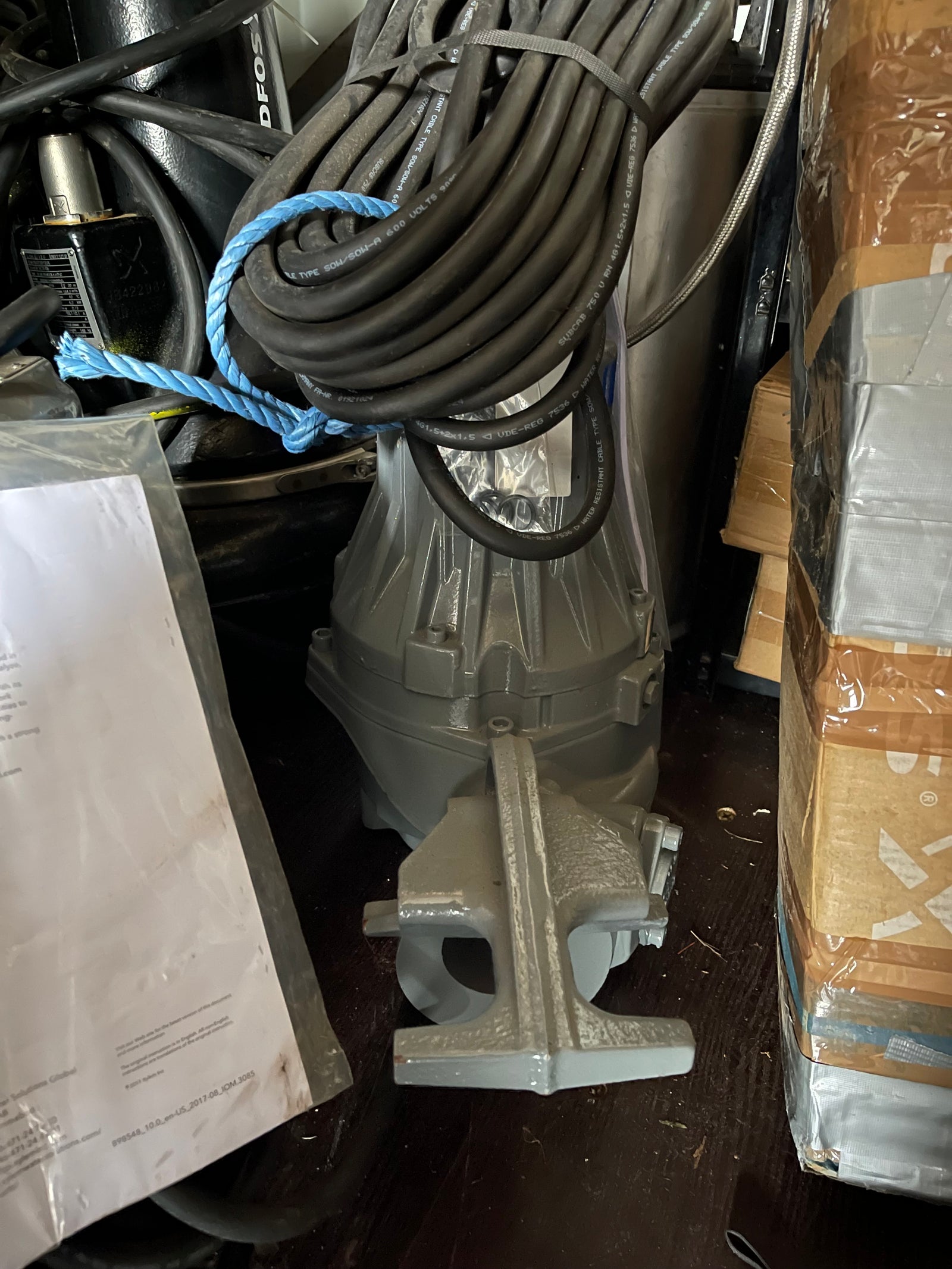 Flygt NP 3085.190 253 SH 2.4kw 400v submersible waste water pump #3287