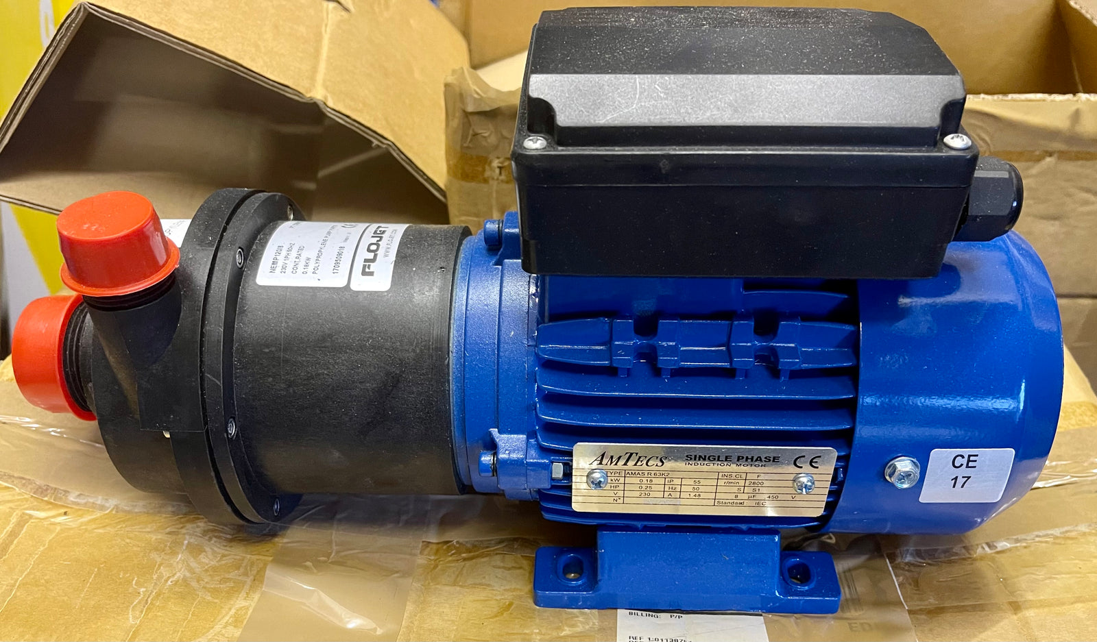 Flojet Xylem NEMP120/8 Magnetic Drive, sealless centrifugal pump, 230v/1/50Hz 028907 #3469