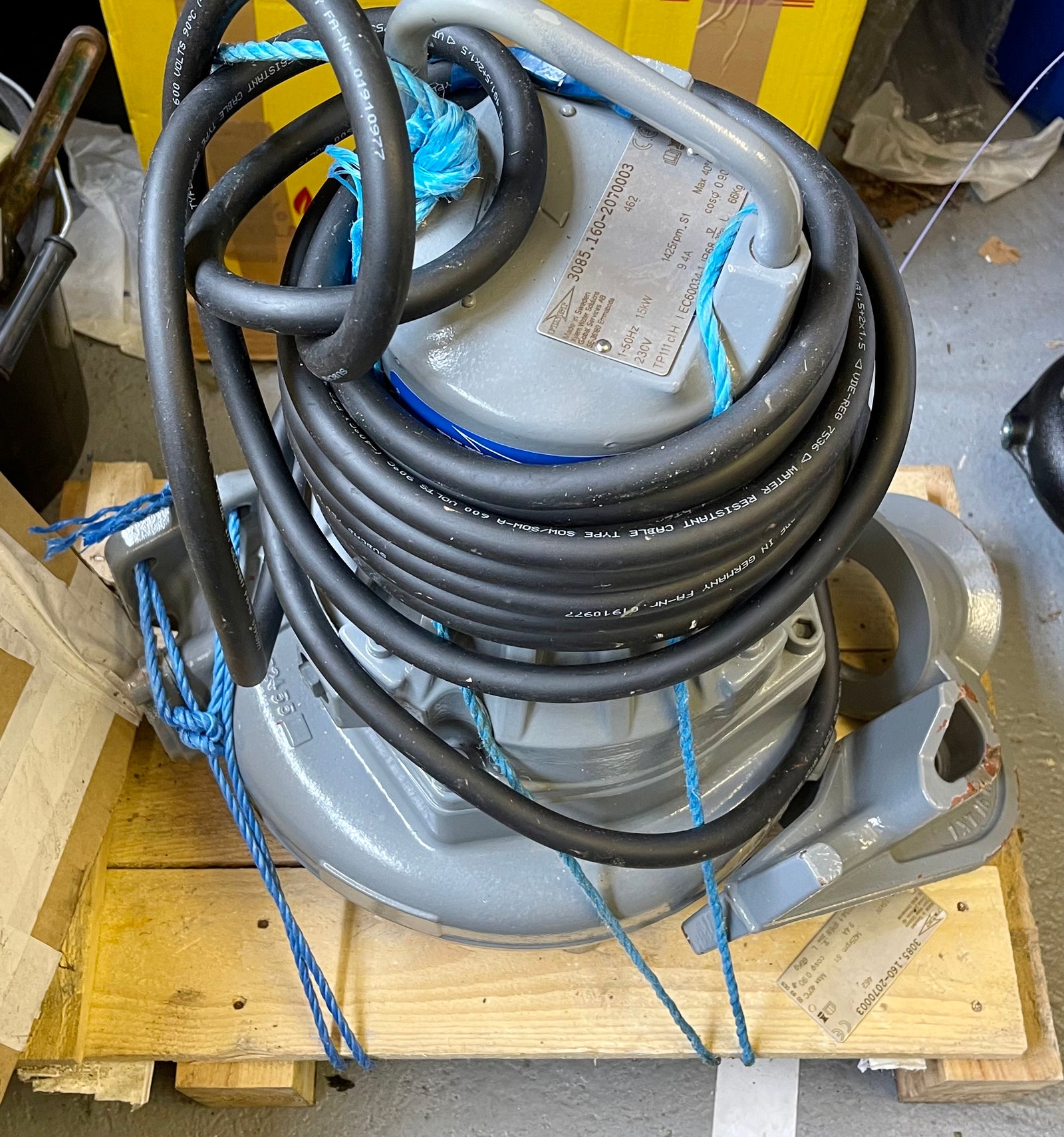 Flygt NP 3085.160 MT 462 1.5kw 230v Submersible Waste Pump #3494