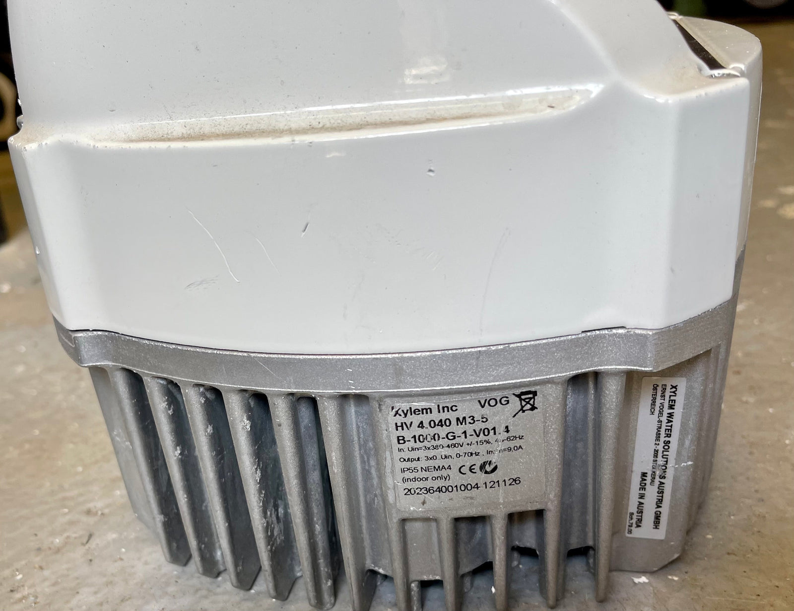 Xylem Hydrovar Inverter Control Unit HV 4.040 M3-5 B-1000-G-1-V0.14 Master 4kW 415v #3633 USED