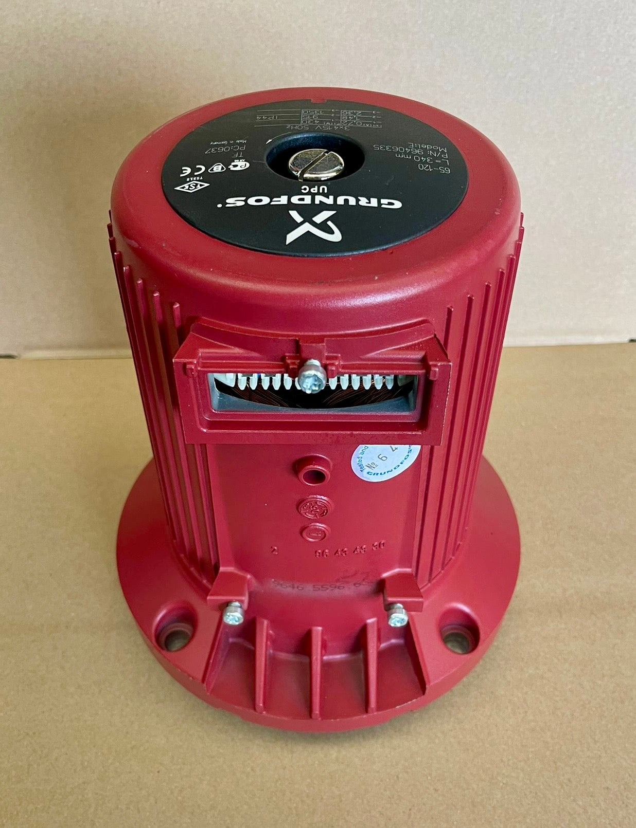 Grundfos UPC UPCD 65-120 F Circulator Pump Head 415V 96406335 #4876
