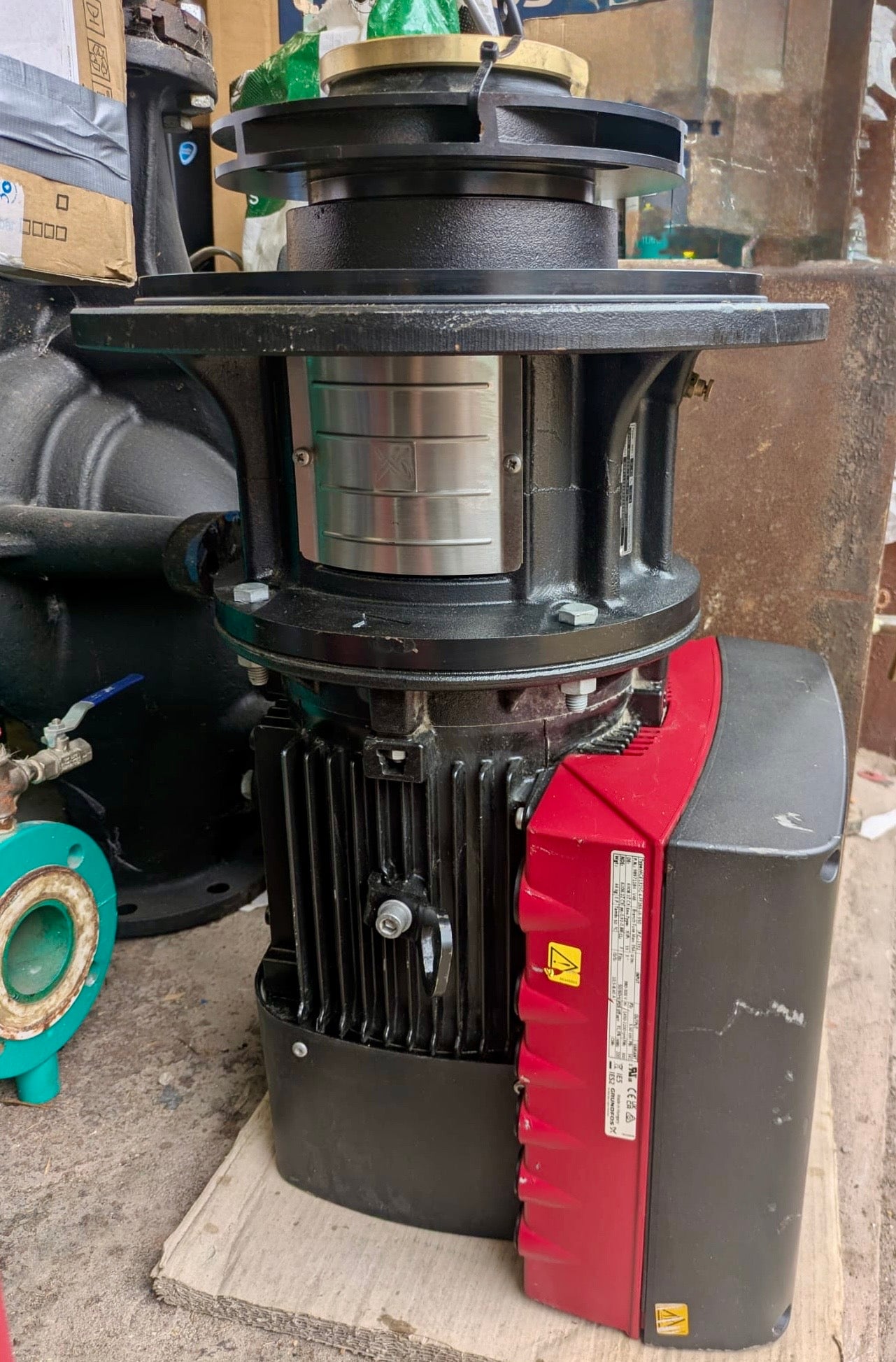 Grundfos TPE/D 80-240/4 A F A BQQE LWA 5.5kW Circulator Pump Head 99114628 415v #4812