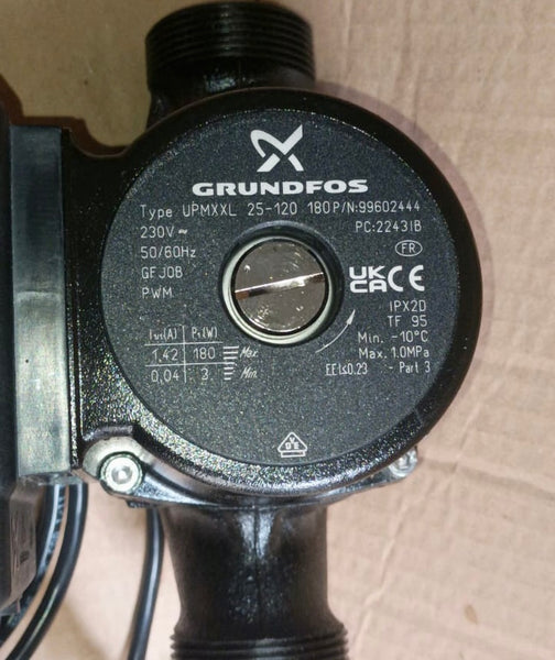Grundfos UPMXXL GEO 25120 180 Pump 240V 99602444 222660 3888 The