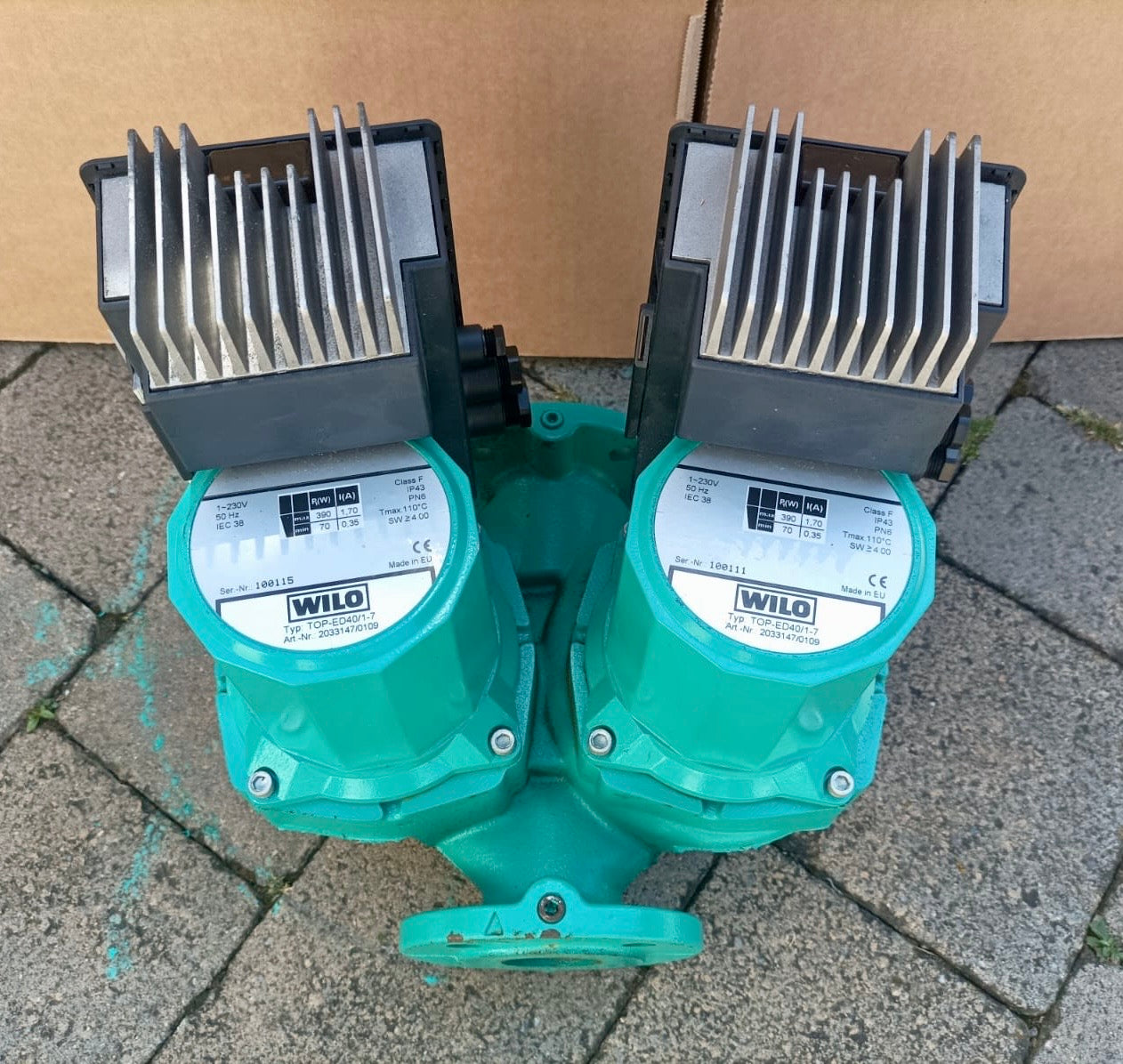 Wilo TOP ED 40/1-7 Circulating Pump 2033147 230v #4245