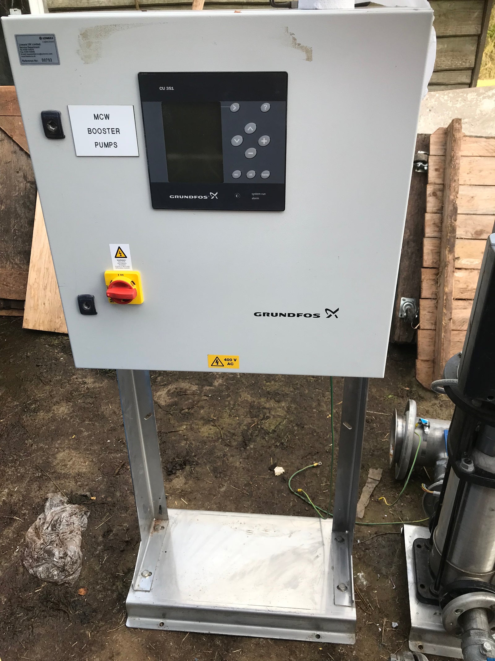 Grundfos Hydro MPC E 5 CRIE 15-7 Pump Booster Set 95011374 #756