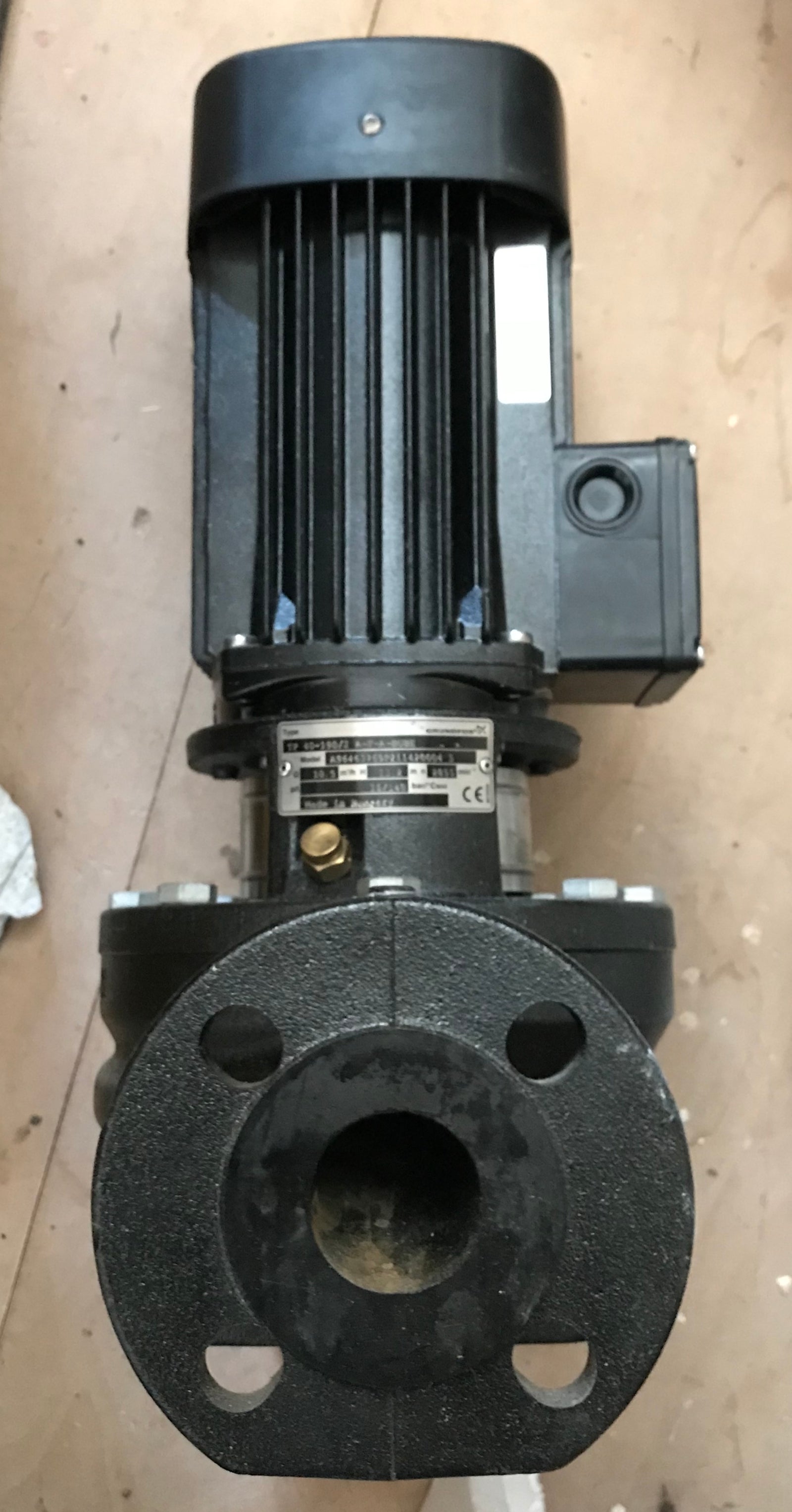 Grundfos TP 40 190/2 A F A BUBE 0.75kW Single Stage Single Head In Line Pump 415v 96463769 #1696
