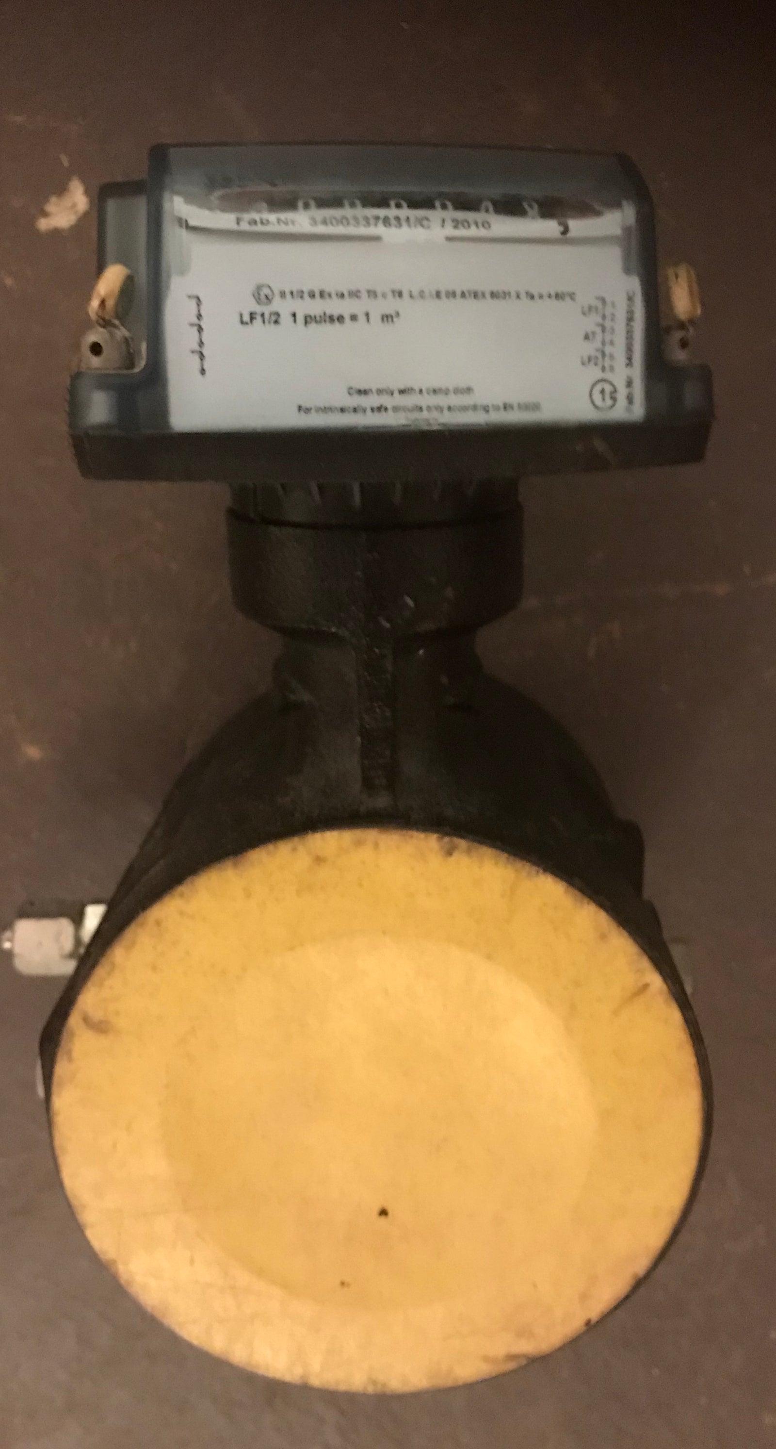 Itron MZ 80 Quantometer DN80 Mechanical Gas Turbine Meter #1158