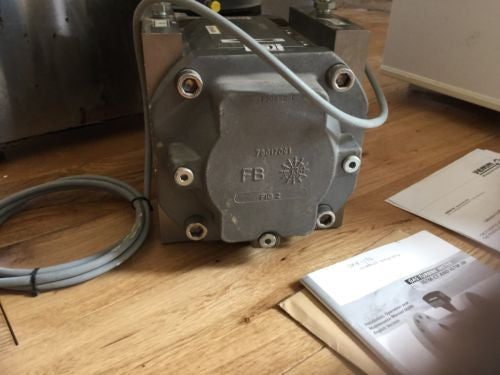 Vemm tec flanged rotary gas turbine meter RVG G16 Pulse elster Dn50 Pn16