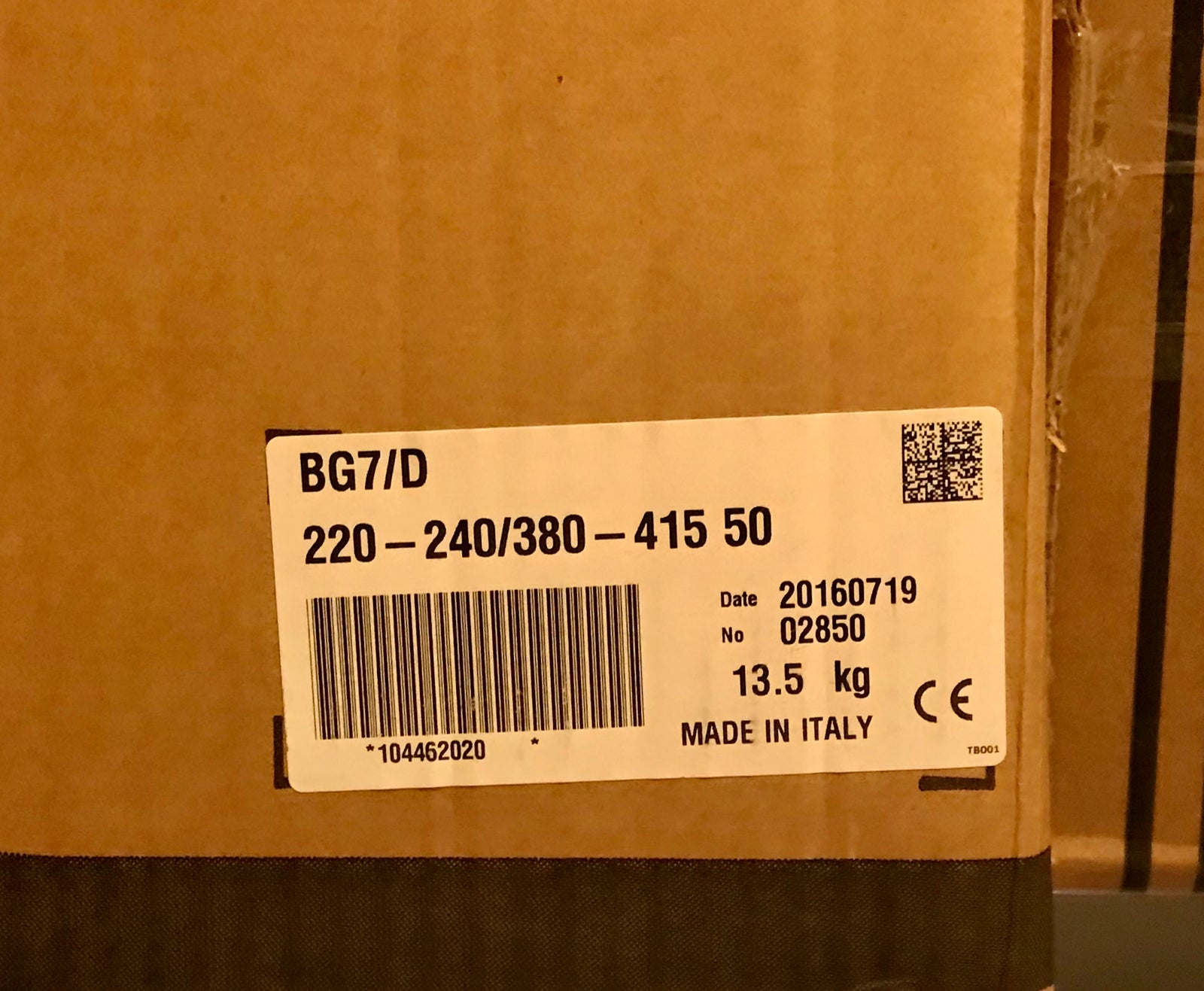 Lowara BG7/D 3~ 415v Self Priming Horizontal Multistage Pump 1044620420 #2332