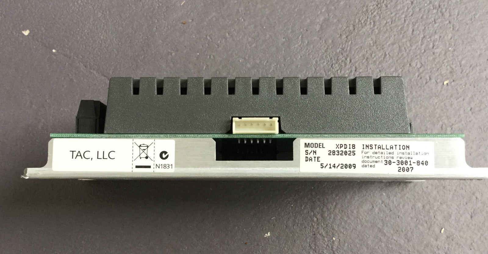 XPDi8 Expansion Module Andover Continuum Controls Schneider #741