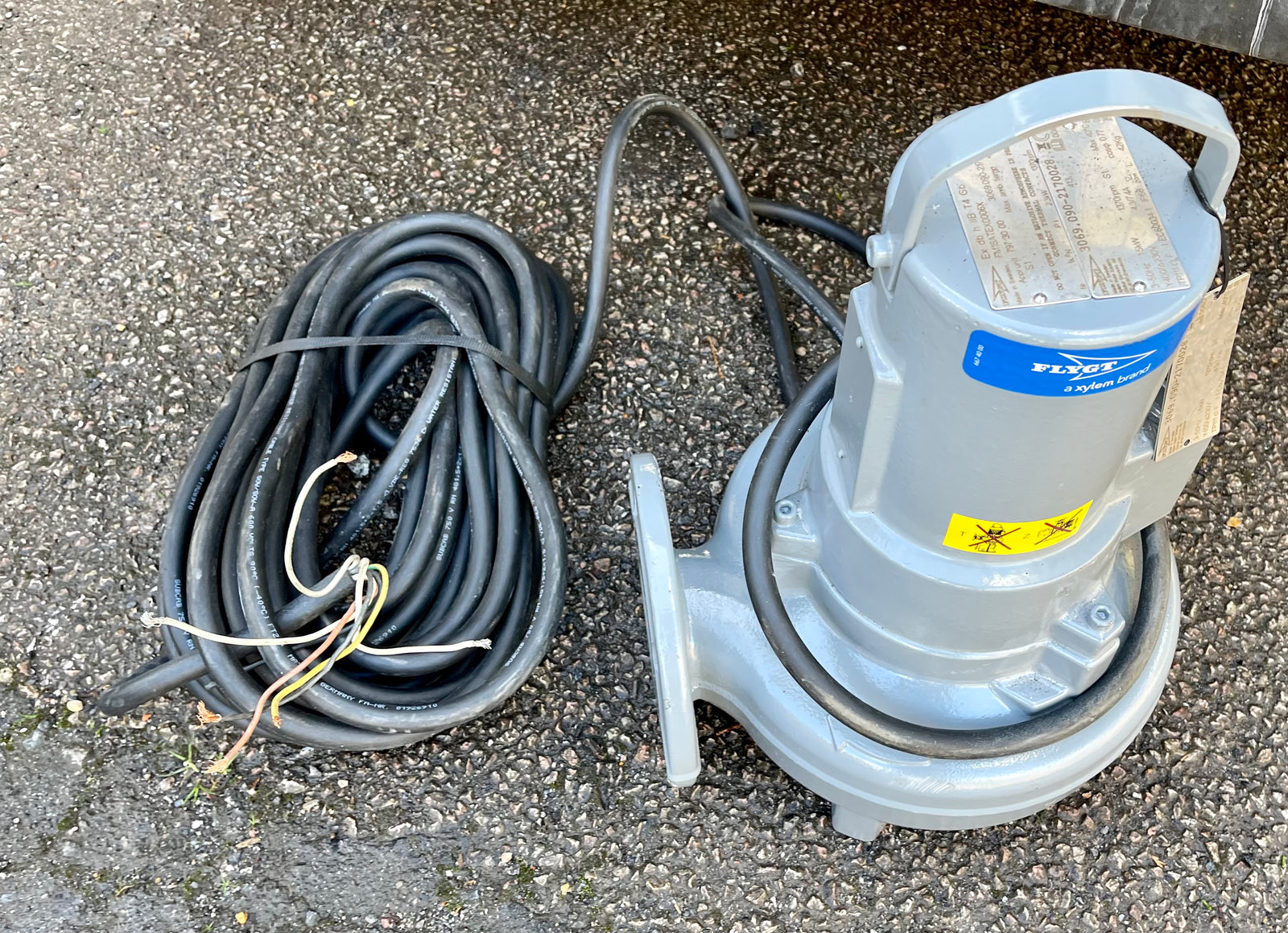 Flygt DX 3069.090 413 1.5kw 415v Submersible Waste Pump DN65 #2825