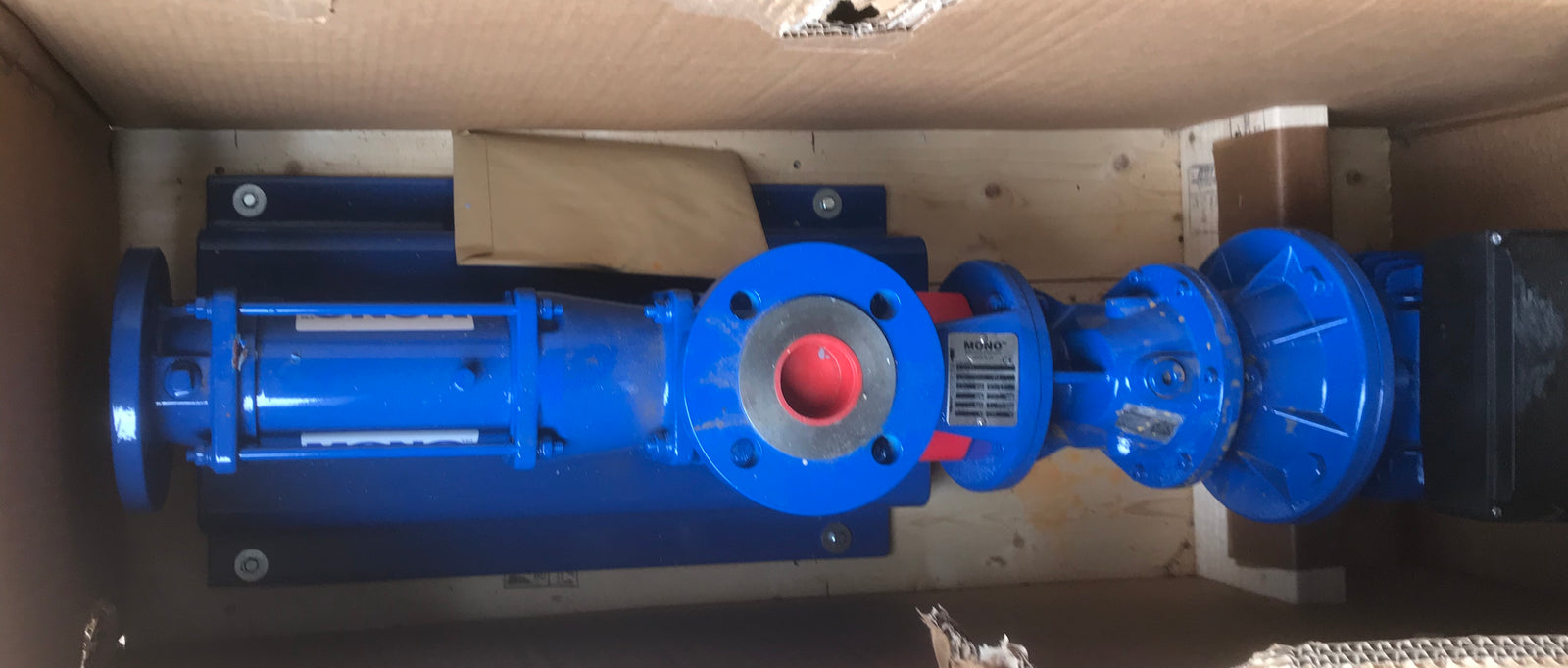 Mono C2XA Progressive Cavity Pump Variable speed motor 1.5kw #2417