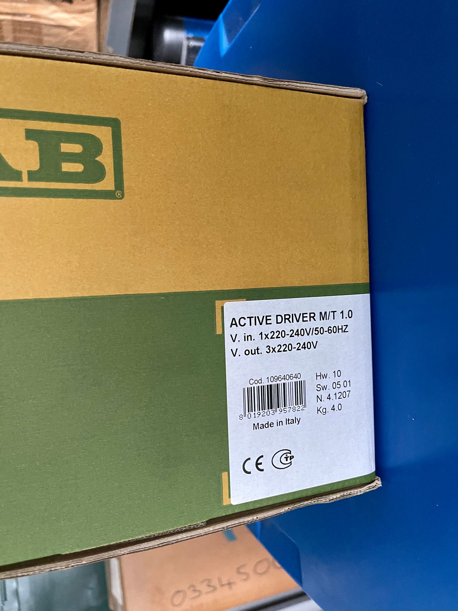 DAB NBB Booster Box Break Tank w/ Pulsar 40/50 & Active Driver Pump #3423 VAT