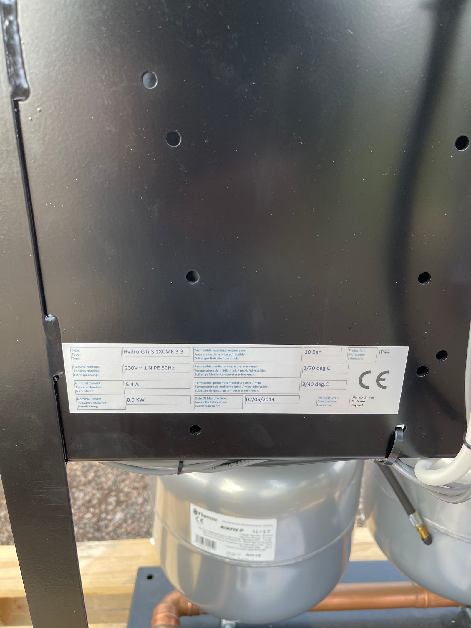 Grundfos Hydro GTI-E 1x CME 3-3 98491943 Booster Tank Set 230v 4 bar #3425 VAT