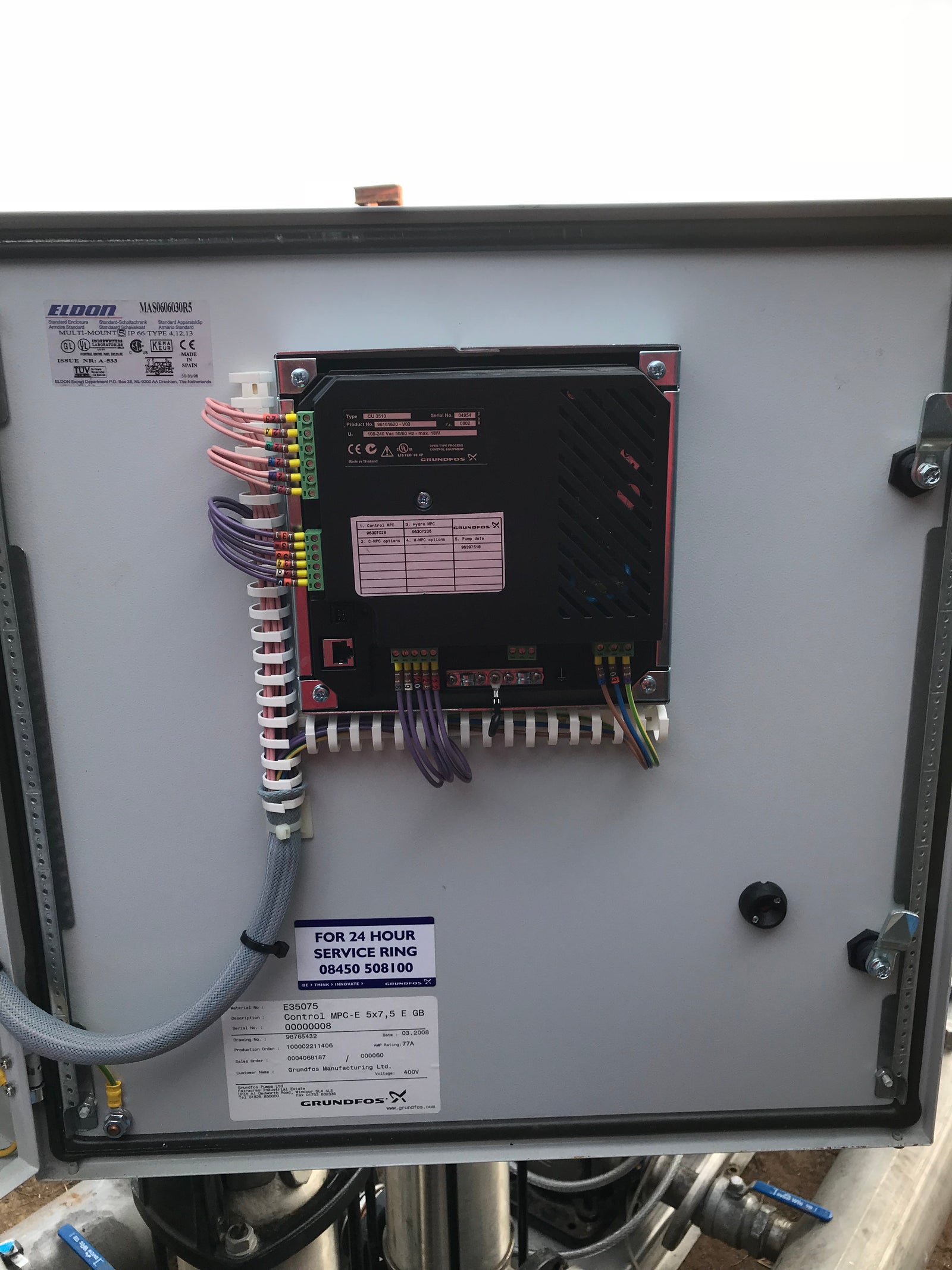 Grundfos Hydro MPC E 5 CRIE 15-7 Pump Booster Set 95011374 #756