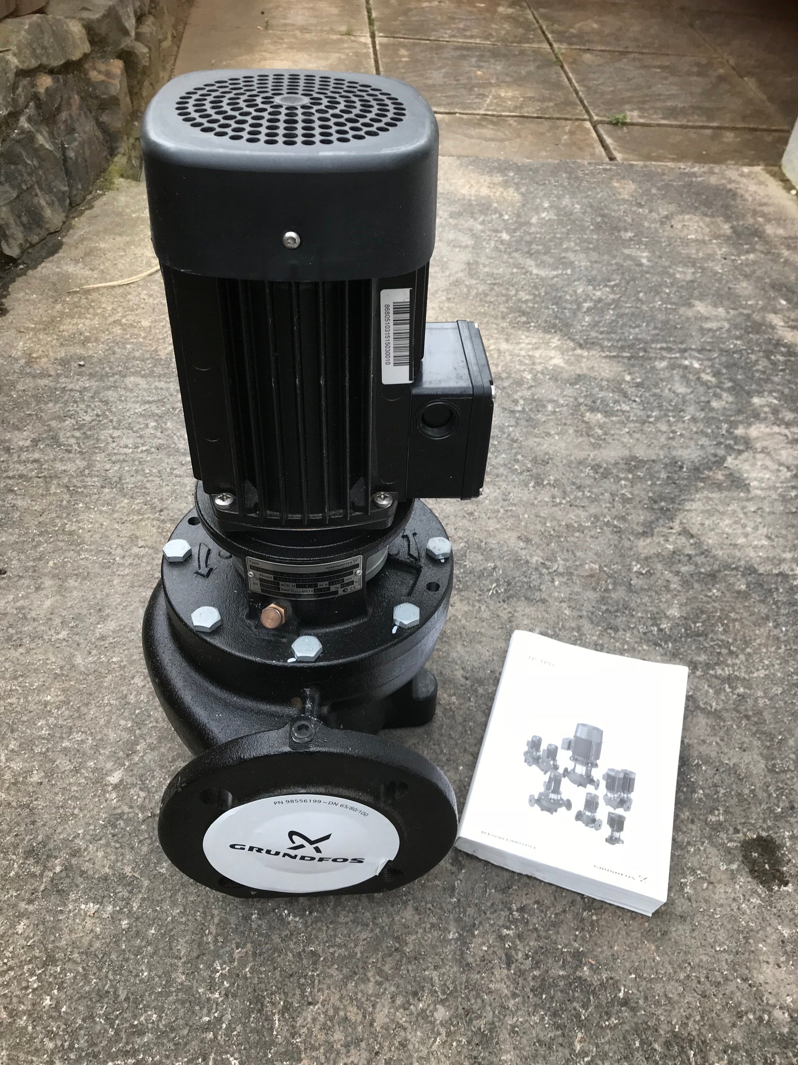 GRUNDFOS TP 65-60/4 A F A BUBE 0.55KW SINGLE STAGE SINGLE HEAD IN LINE 4 POLE 415V 96402280 #821