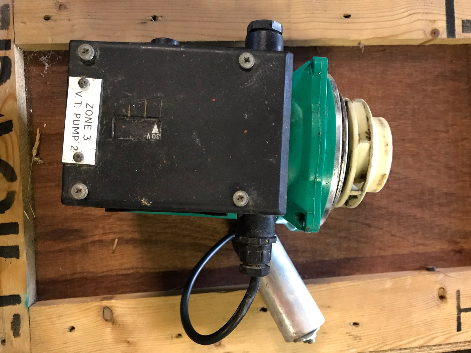 Wilo TOP S/SD 50/10 Single Phase Replacement Head Motor & Terminal Box 240V USED 2018264 #678