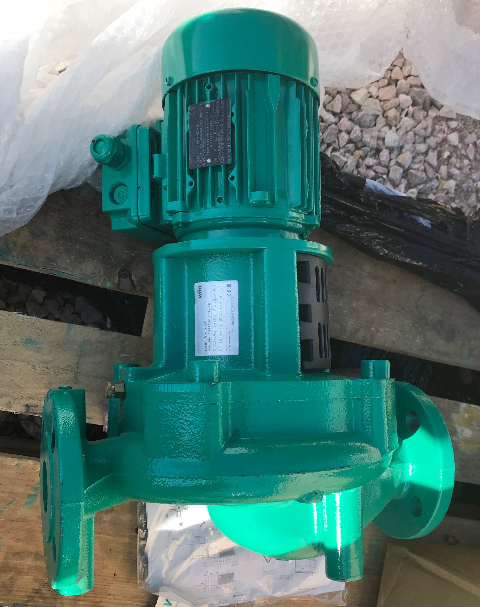 WILO Cronoline IL 40/140-0.25/4 Circulator Pump 400v 2088320 #1622