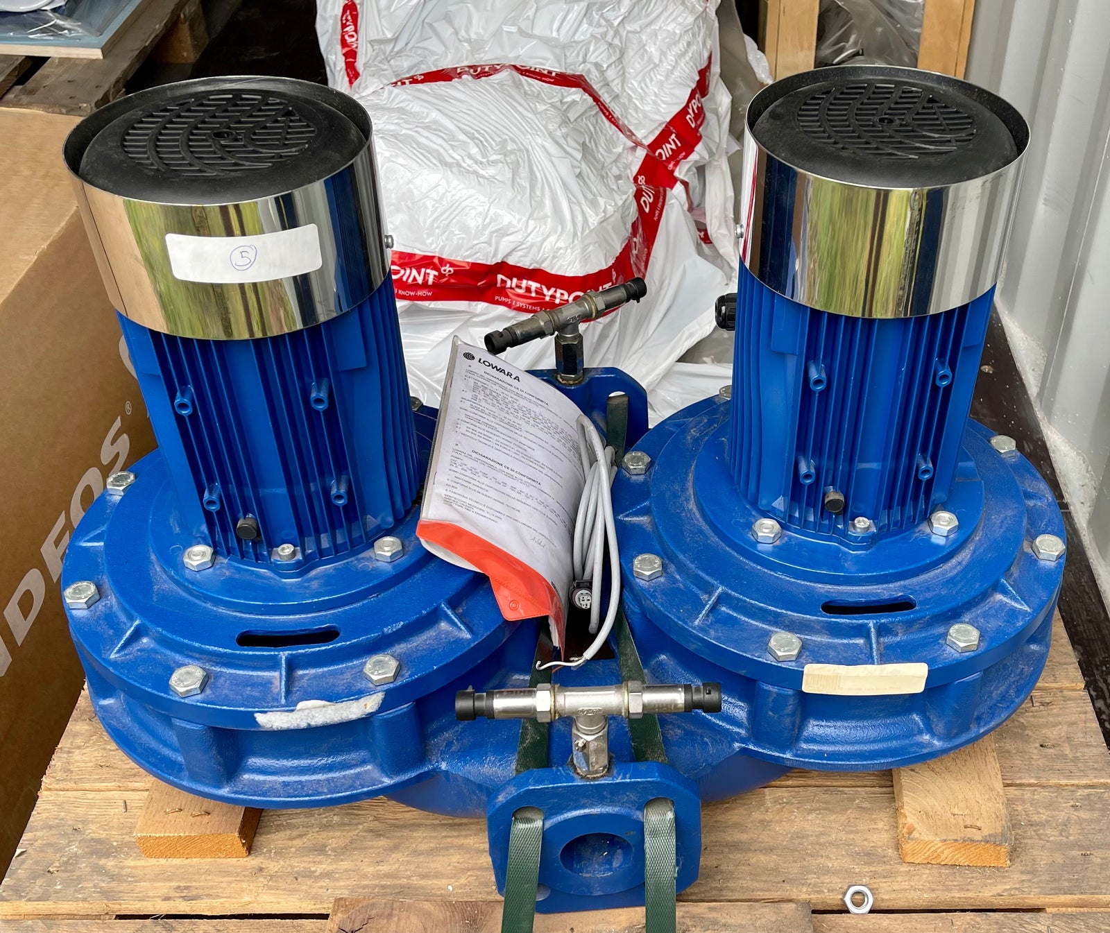 Lowara FCTE4 40-200/05 415v 0.55kw Circulator Pump DN40 102180640 #2996 VAT