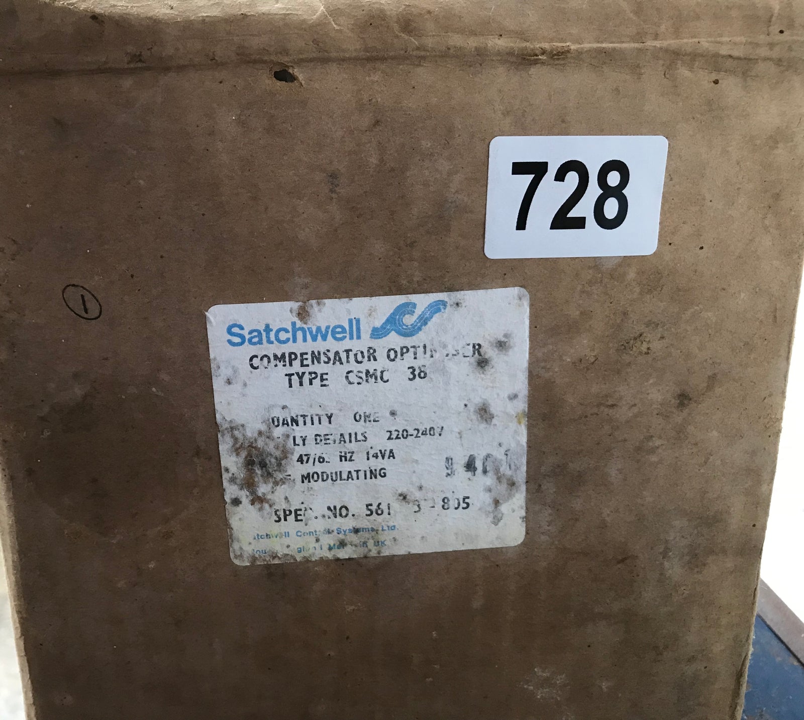 Schneider Satchwell CSMC 3805 Climatronic compensator Control panel #728