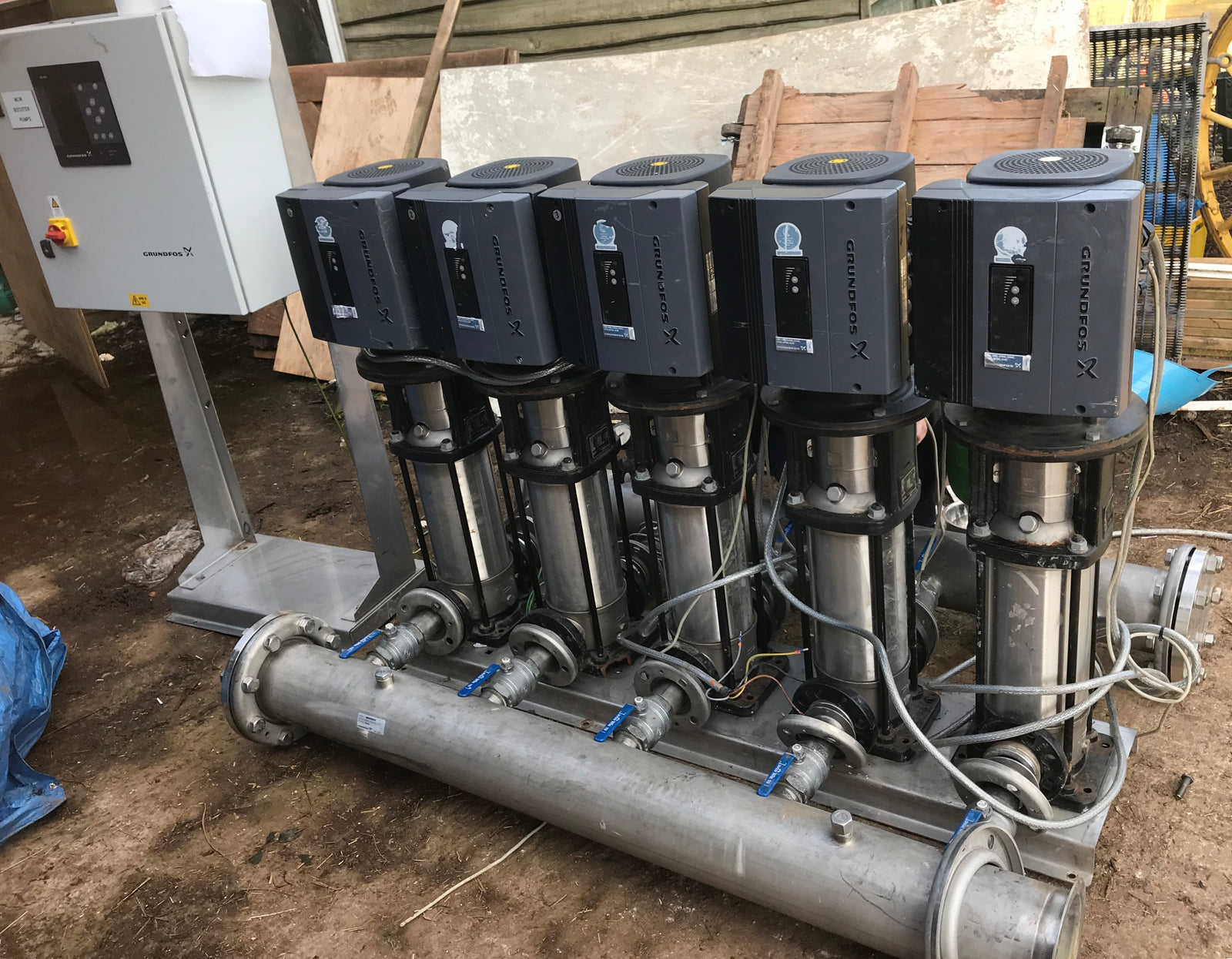 Grundfos Hydro MPC E 5 CRIE 15-7 Pump Booster Set 95011374 #756