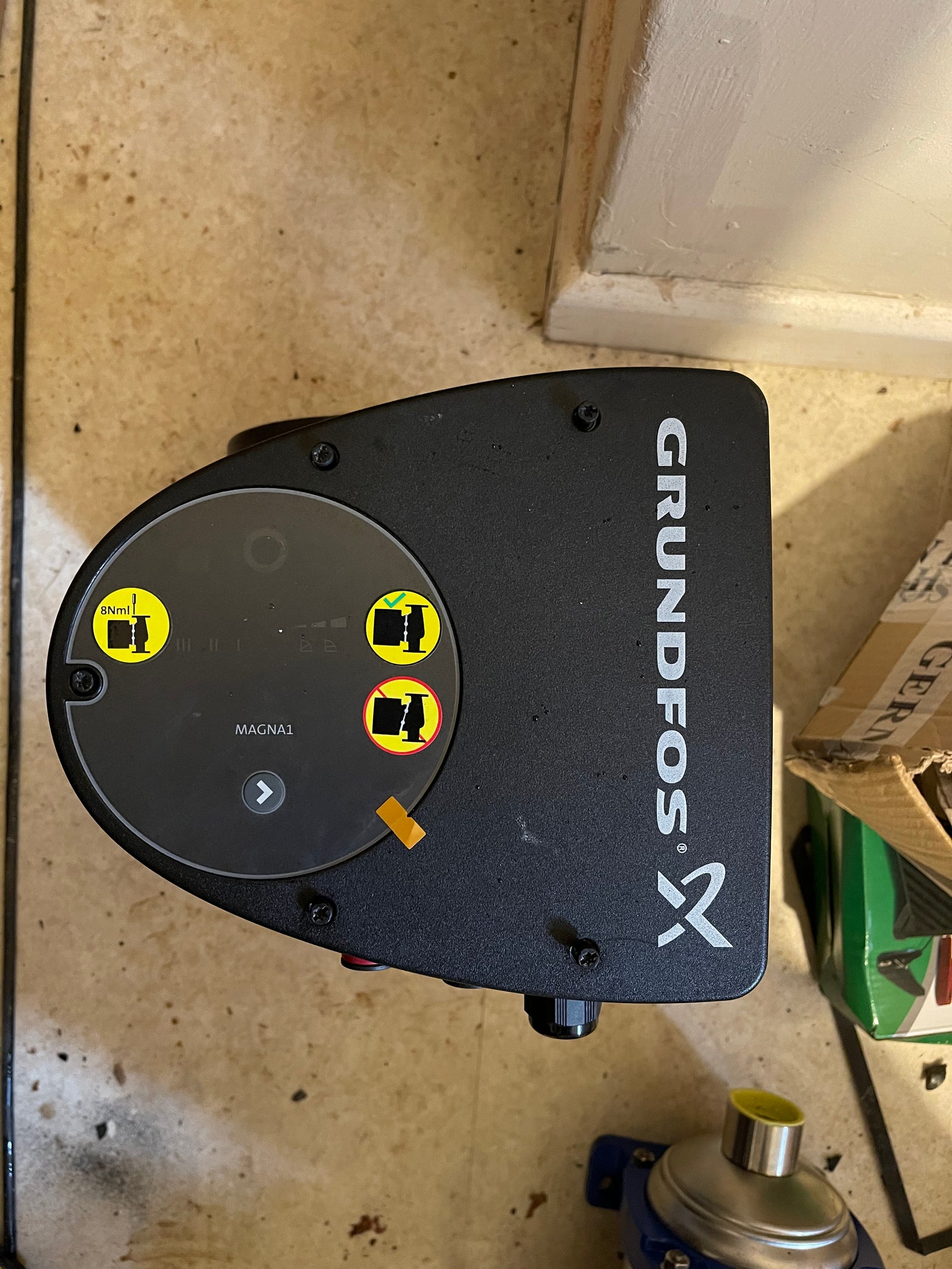 Grundfos Magna1 50-120 F Flanged Pump Heating Circulator 240v 97924192 #2744 Used