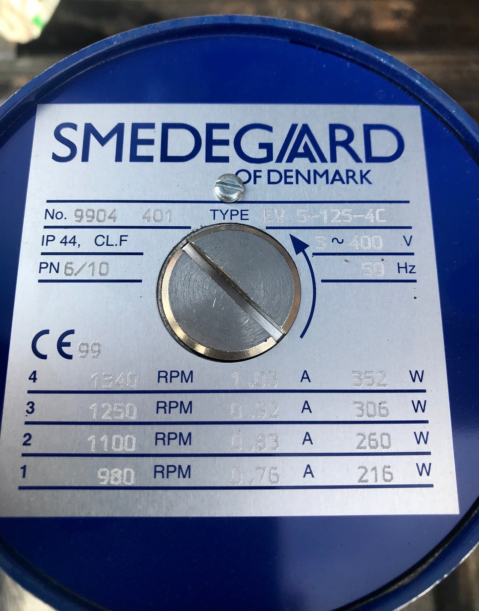 Smedegaard EV 5-125-4 C 415v Heating circulation Pump DN50 280mm #1917 VAT