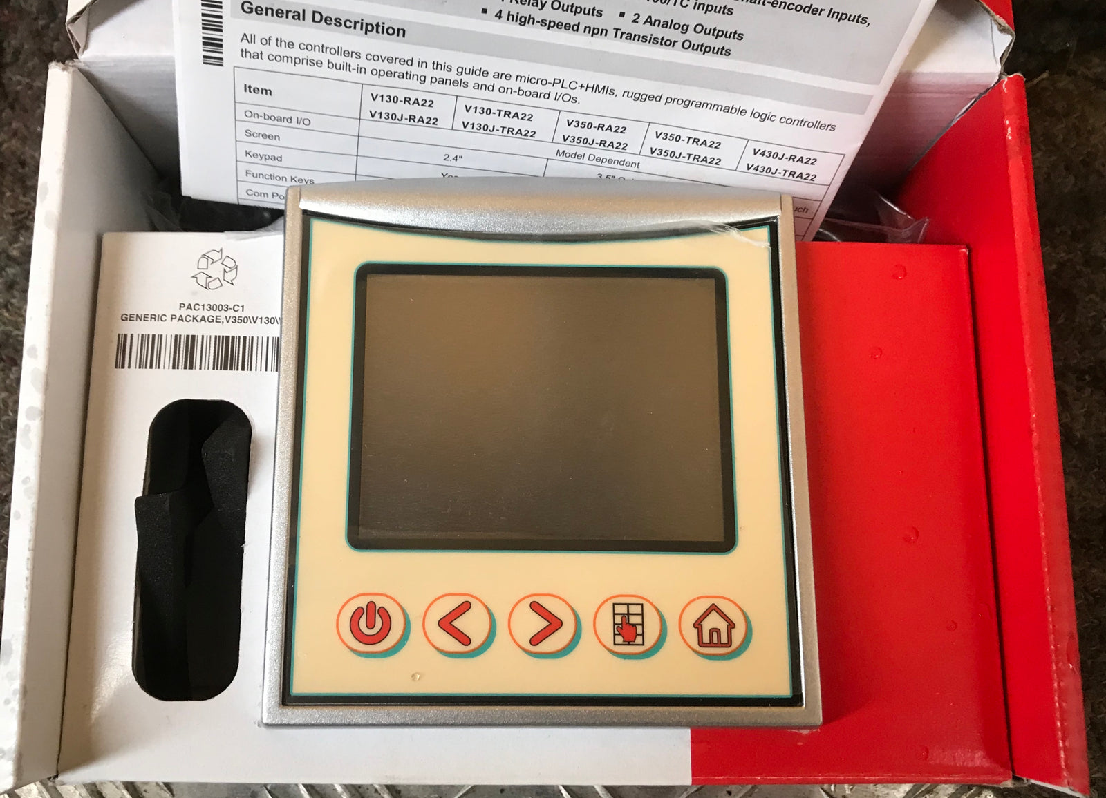 Unitronics V350-35-RA22-T1 3.5" Colour PLC Combined PLC & HMI #1406