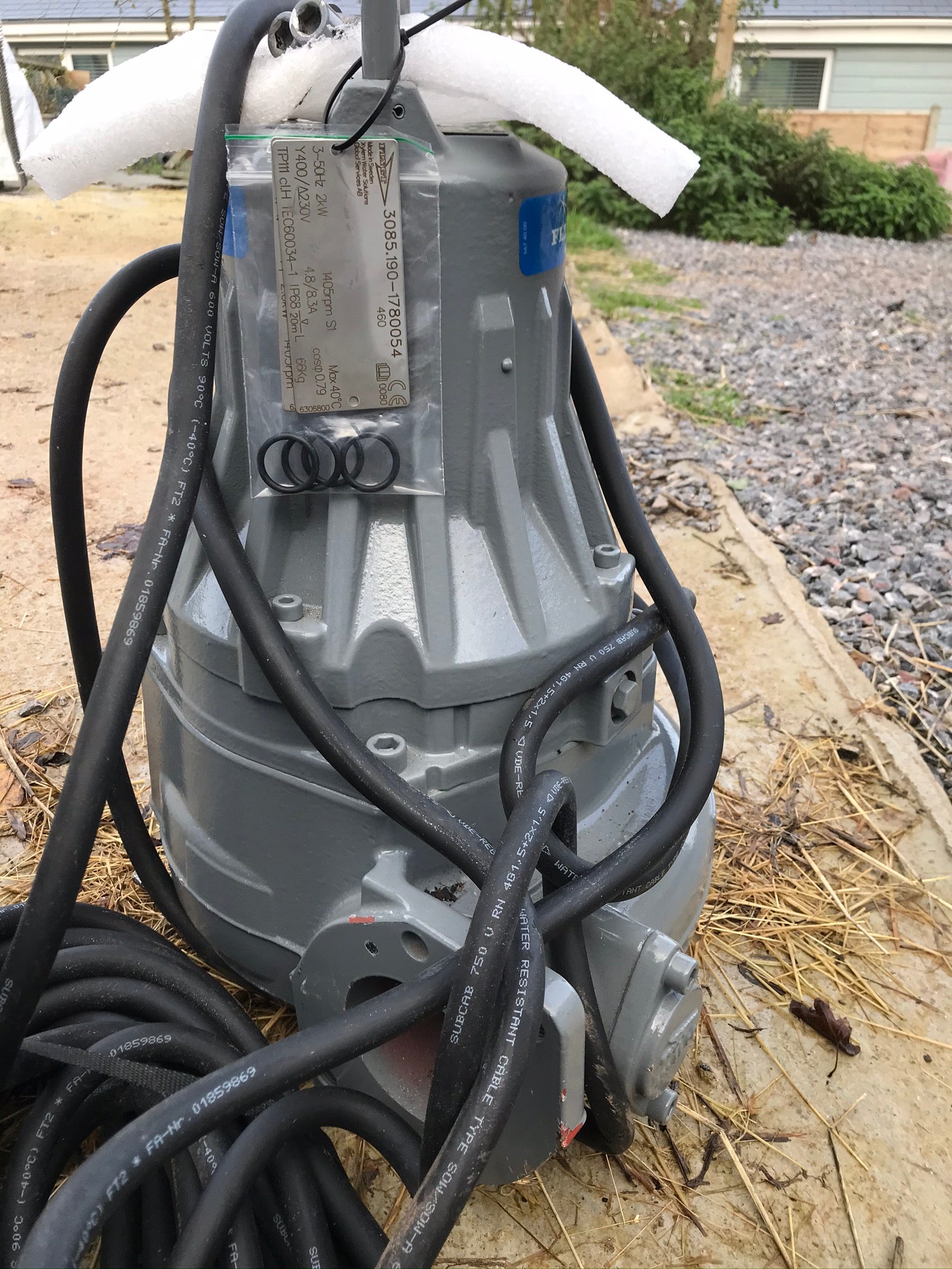 Flygt NP 3085.190 463 MT 1.3kw 400v submersible waste water pump #2134/2672