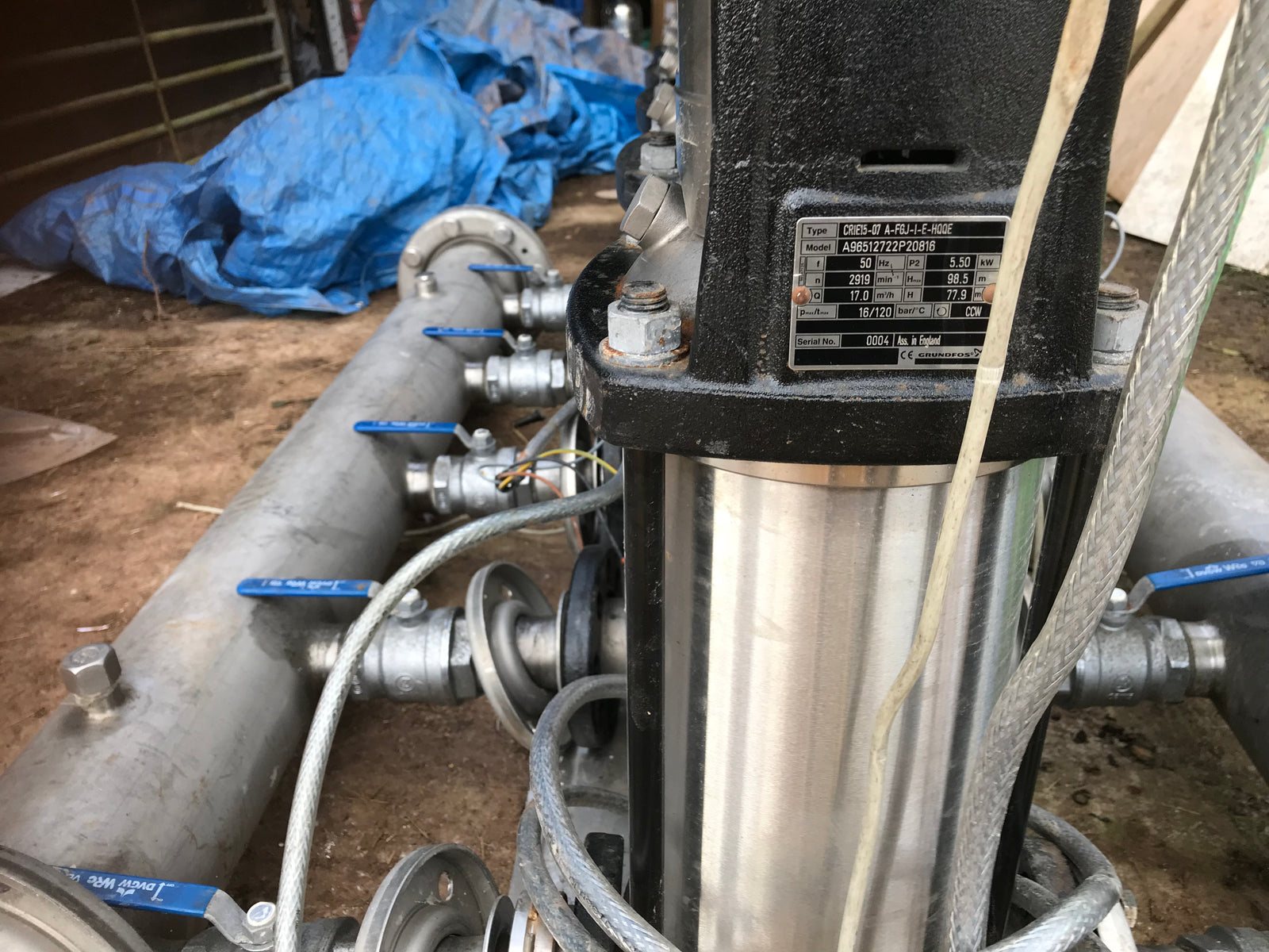 Grundfos Hydro MPC E 5 CRIE 15-7 Pump Booster Set 95011374 #756